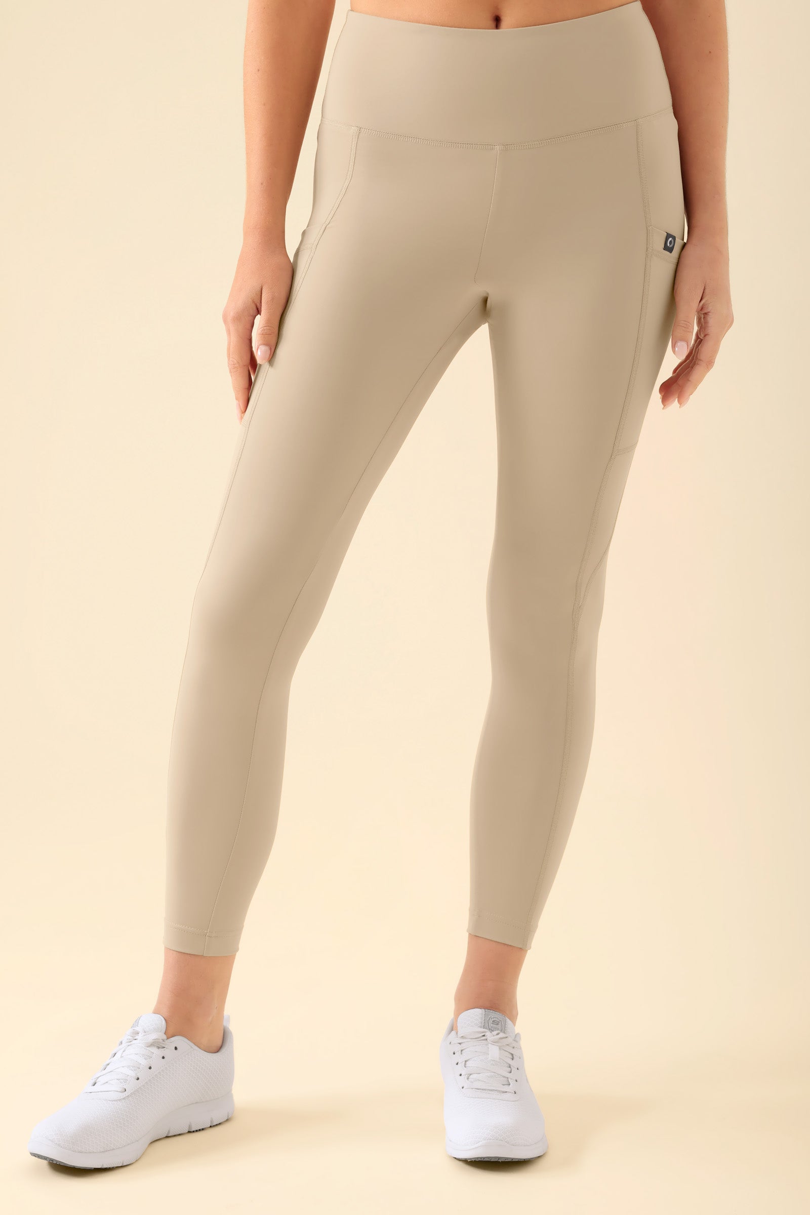 KAERE Leggings dames - super elastisch zand