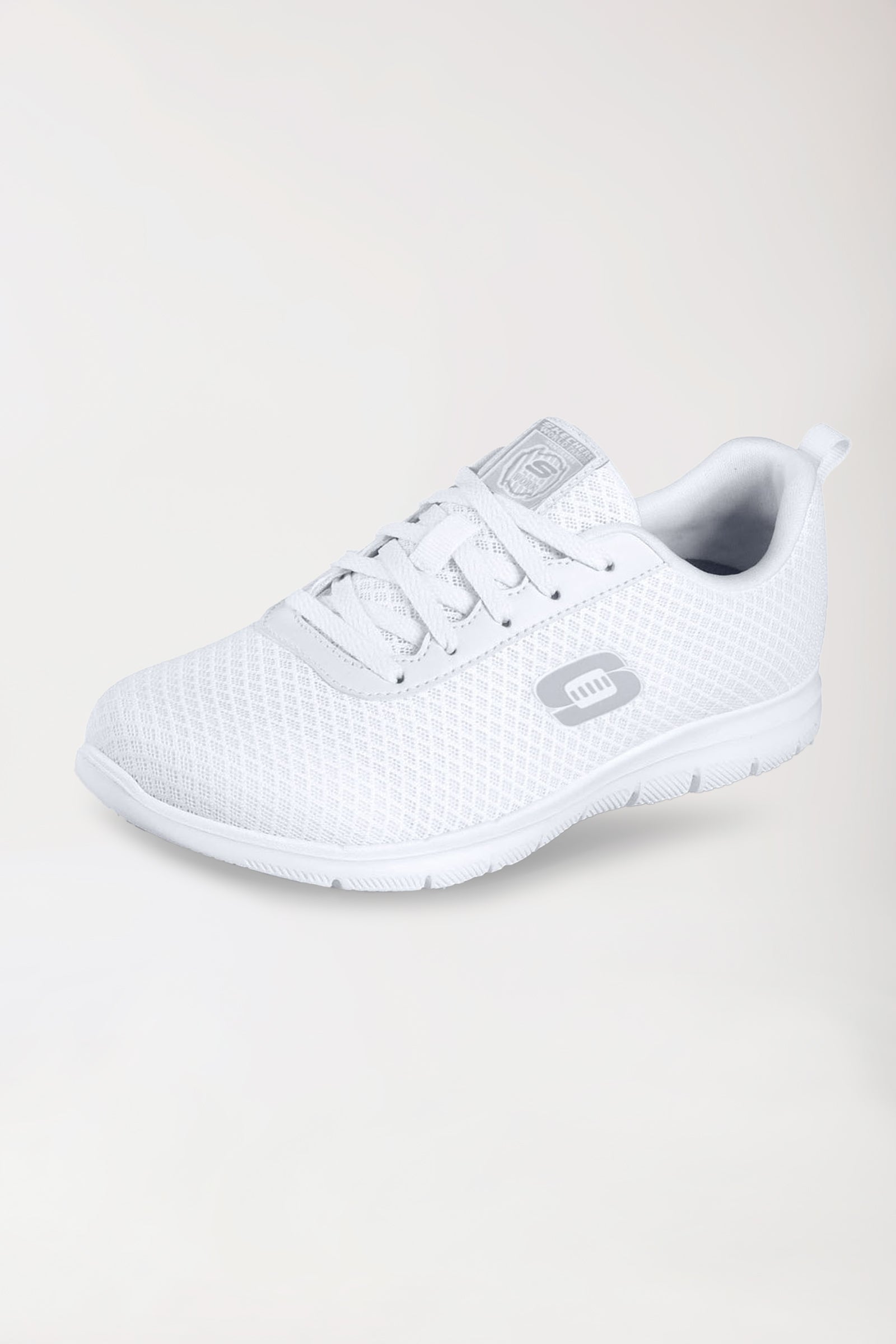 Dames sneaker-SKECHERS-wit