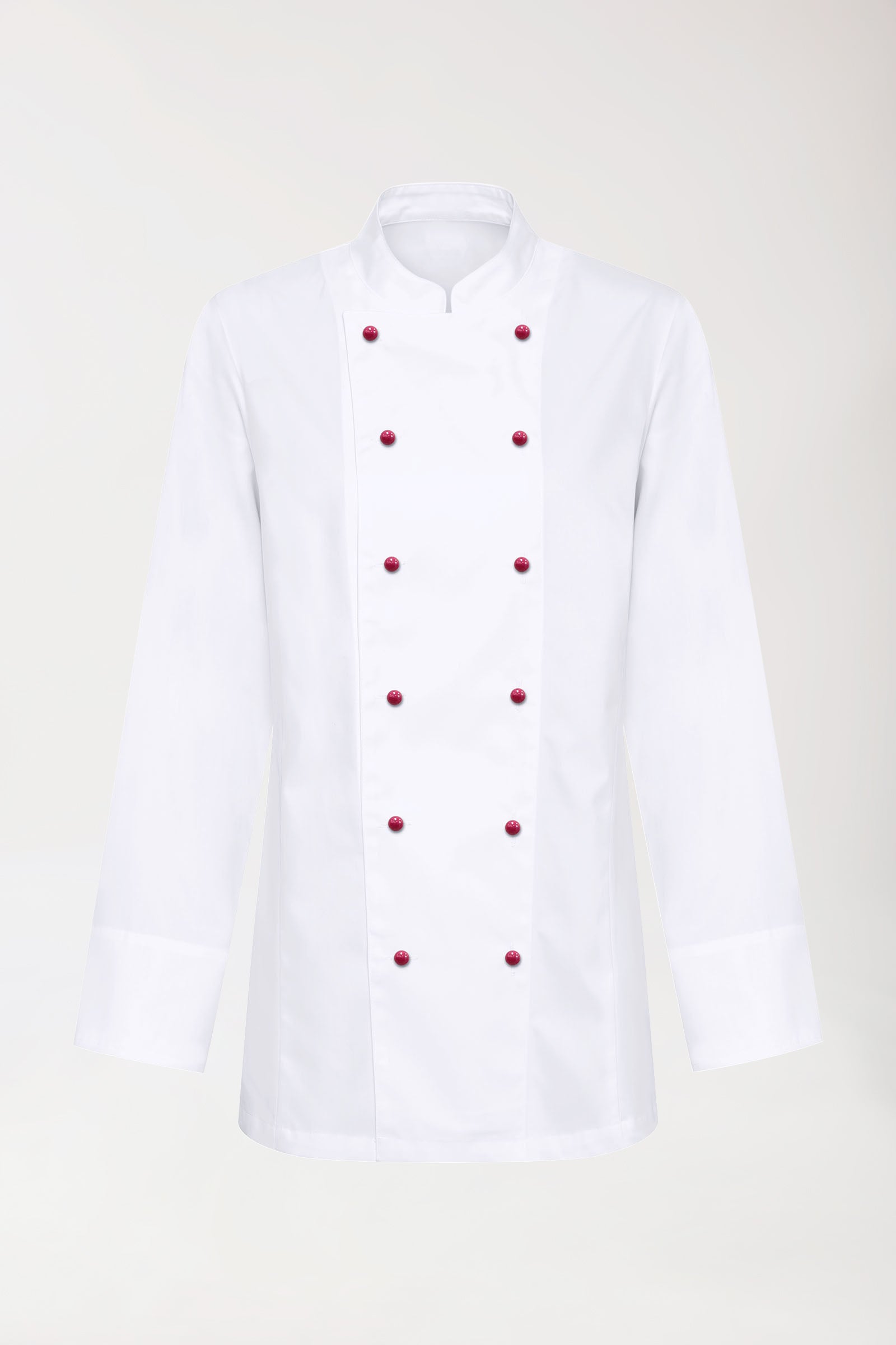 Gastro koksjas dames katoen - 1/1 mouw wit