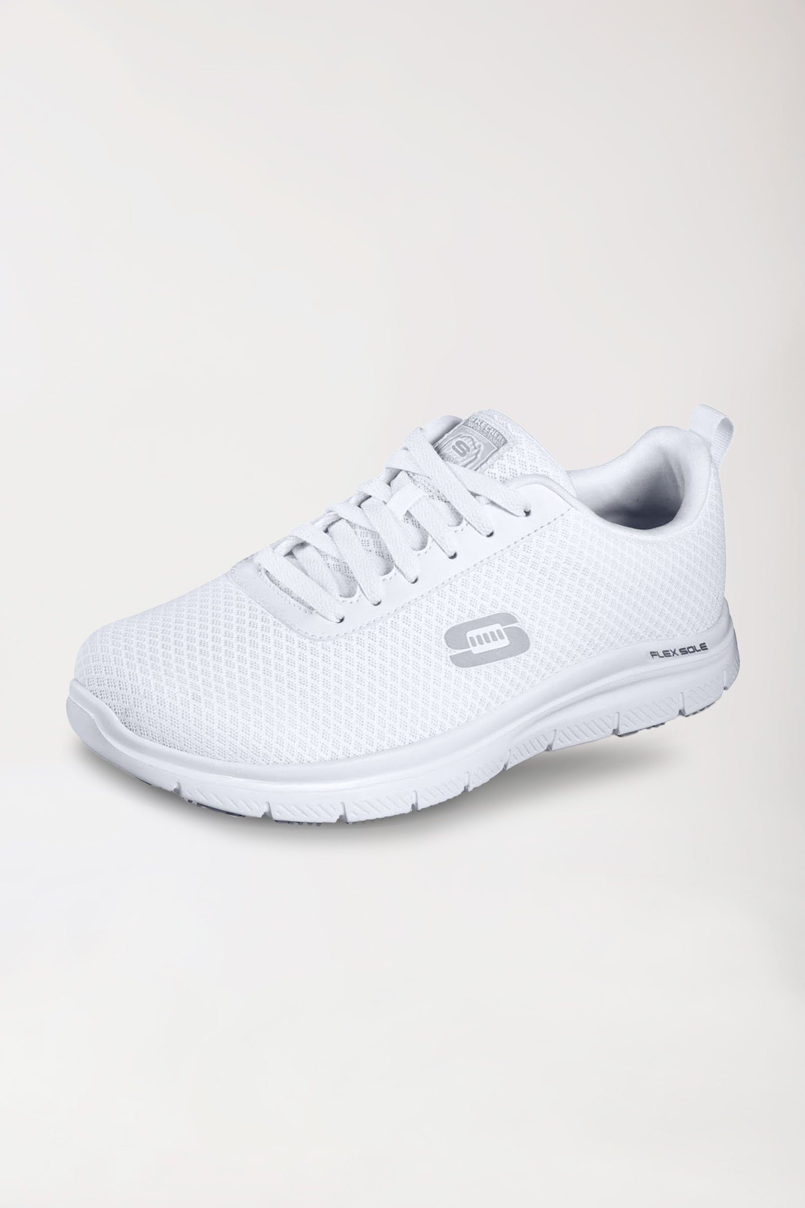 Heren sneakers-SKECHERS-wit