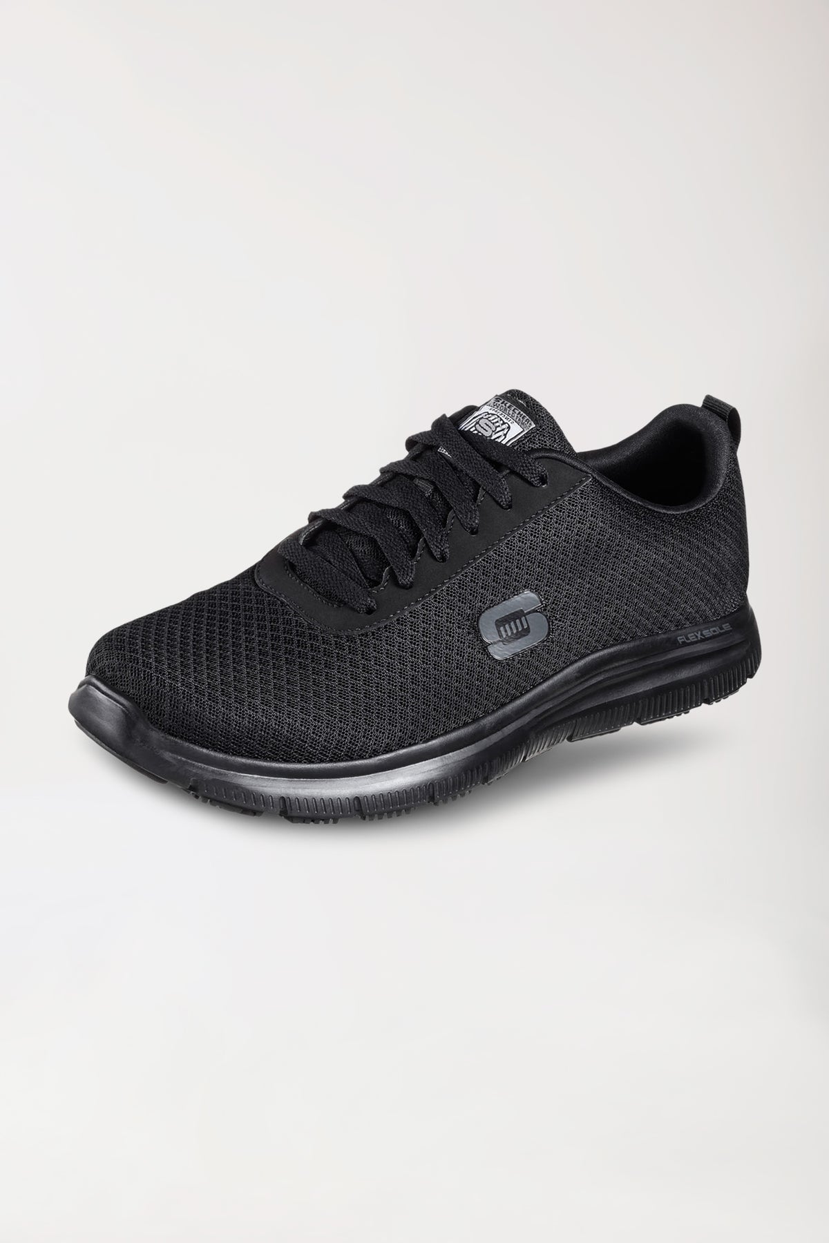 Heren sneakers-SKECHERS-zwart