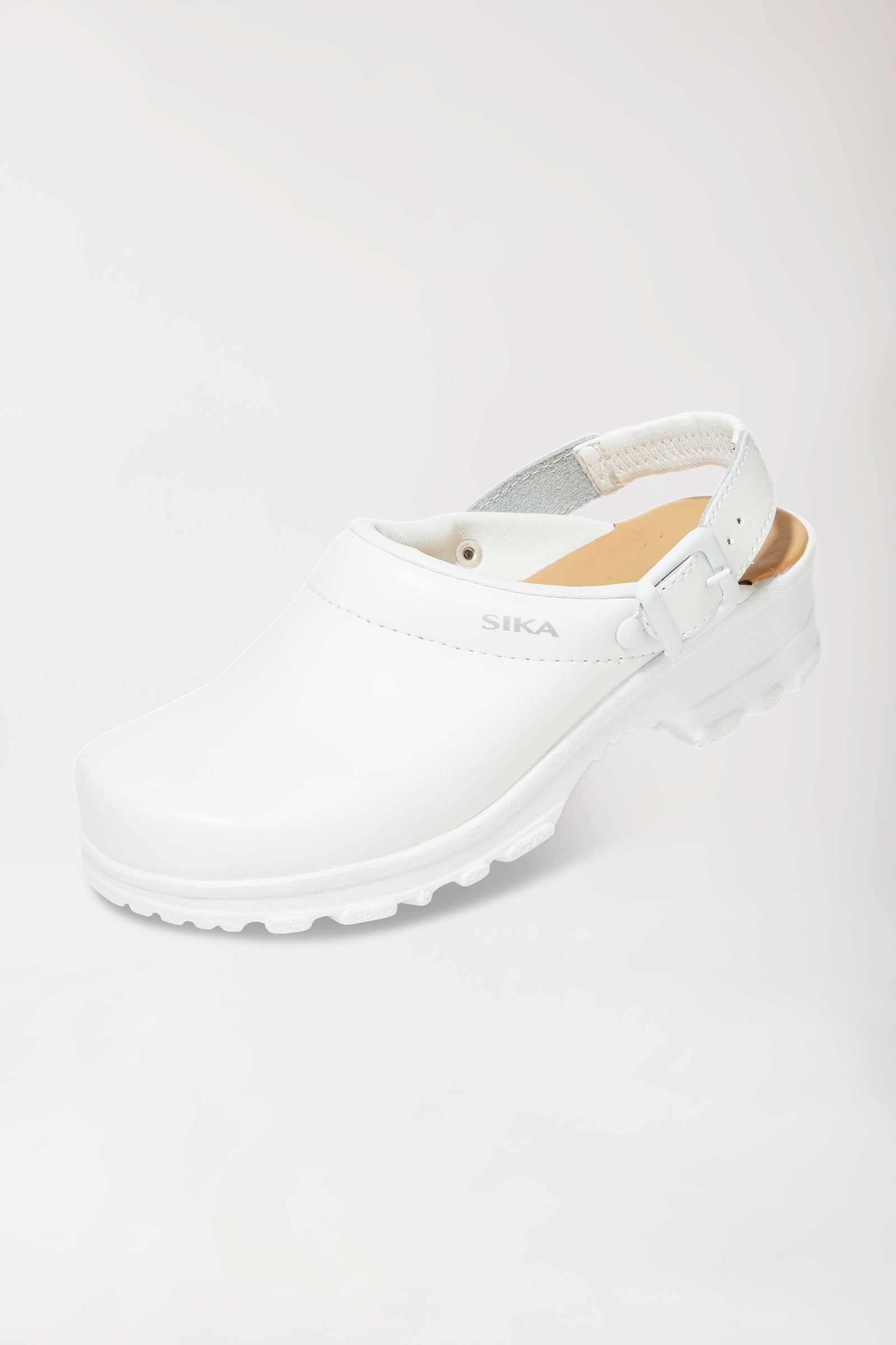 Beroepsmuil Permair Leder Unisex wit