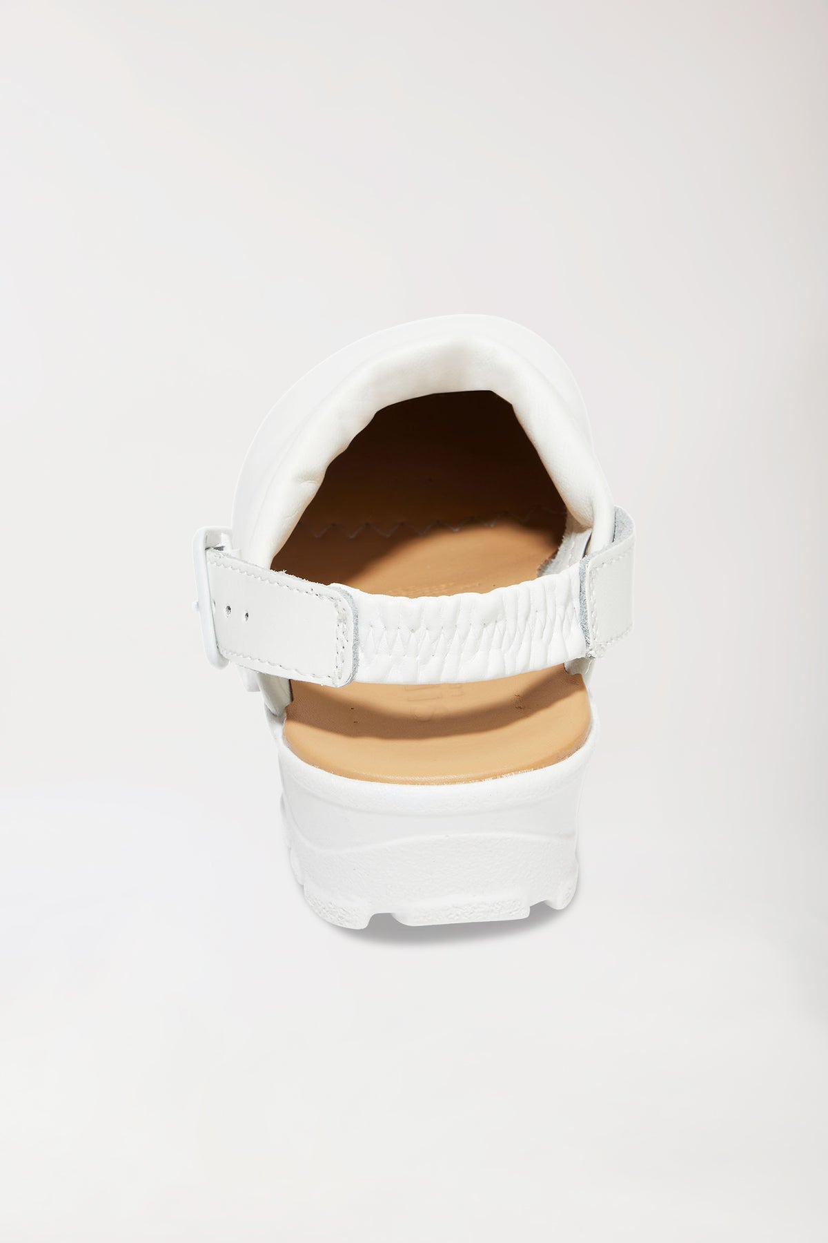 Beroepsmuil Permair Leder Unisex wit, Voorzijde view