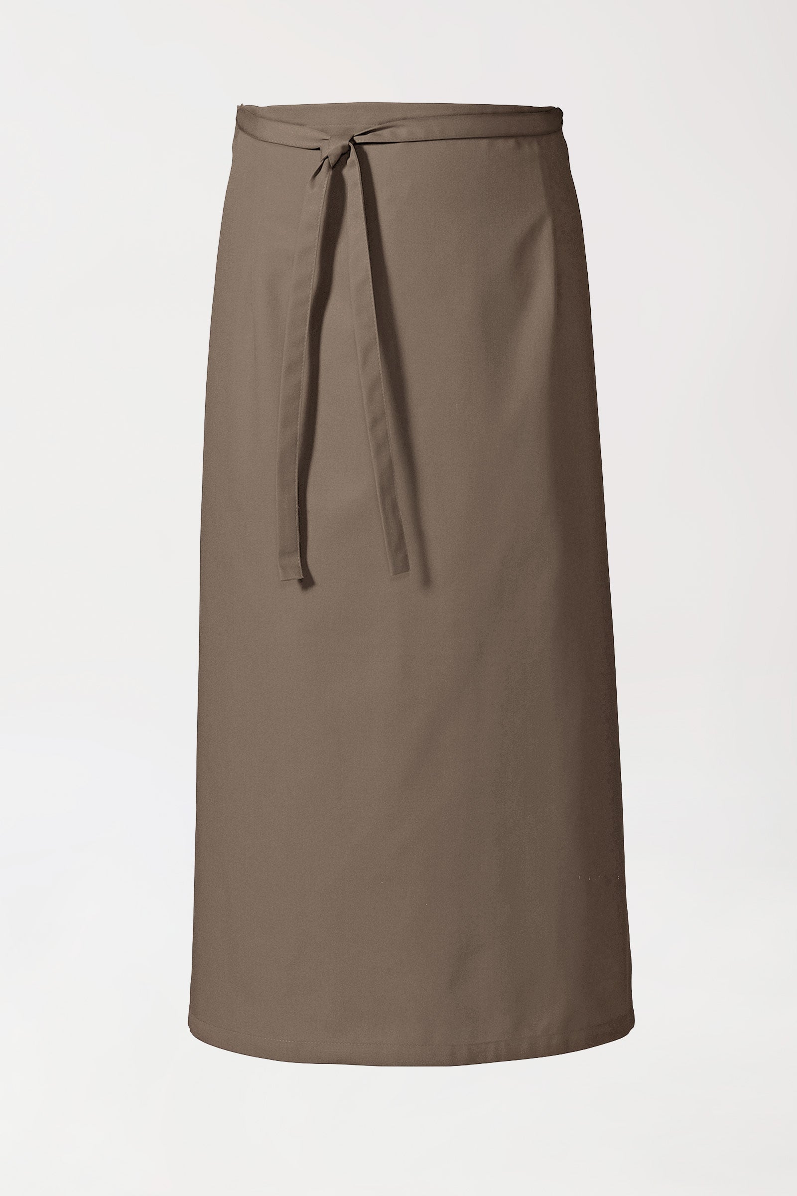 Gastro bistroschort unisex - één maat taupe