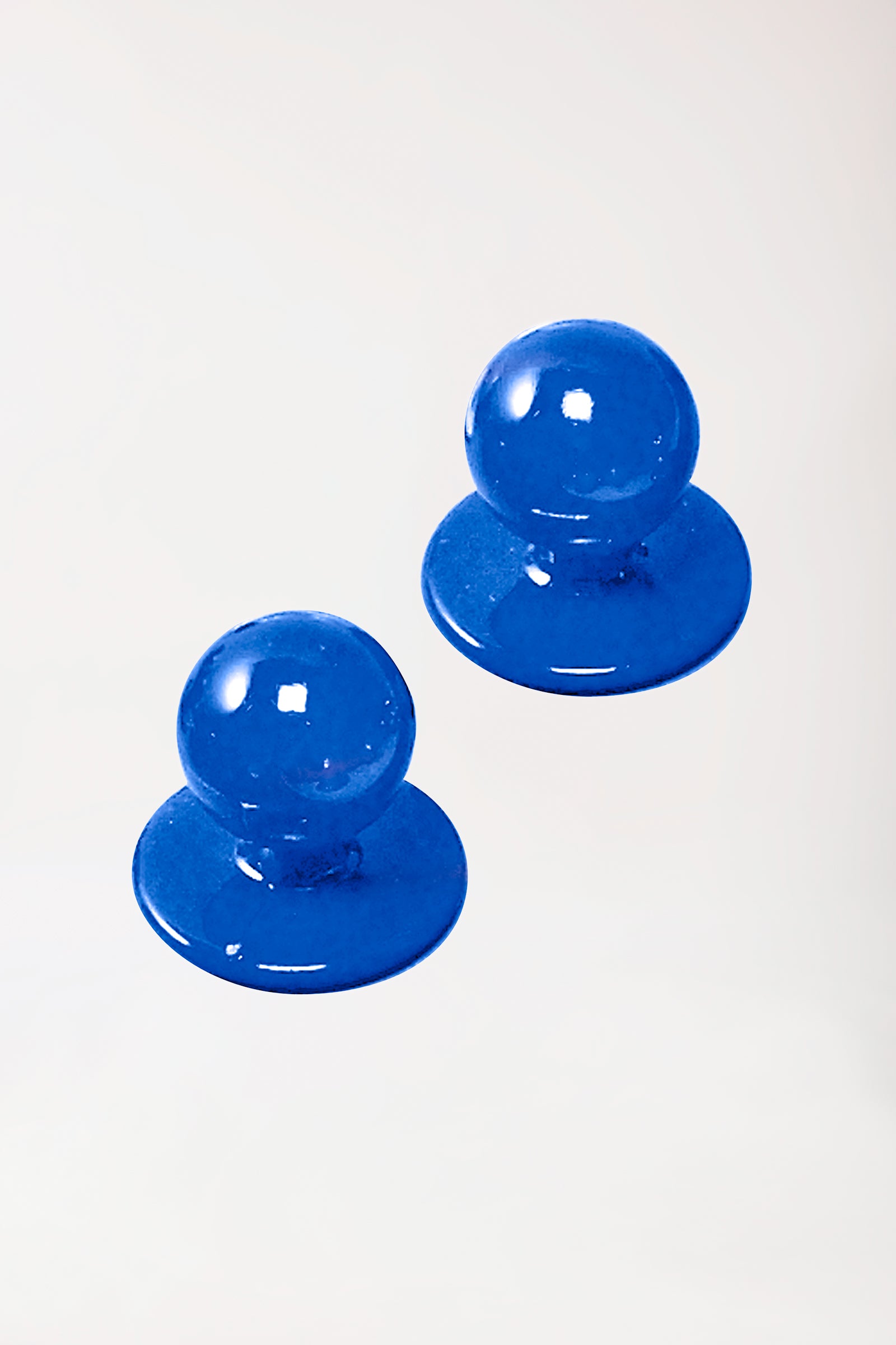 Gastro kogelknopen unisex - 12 stuks royalblauw