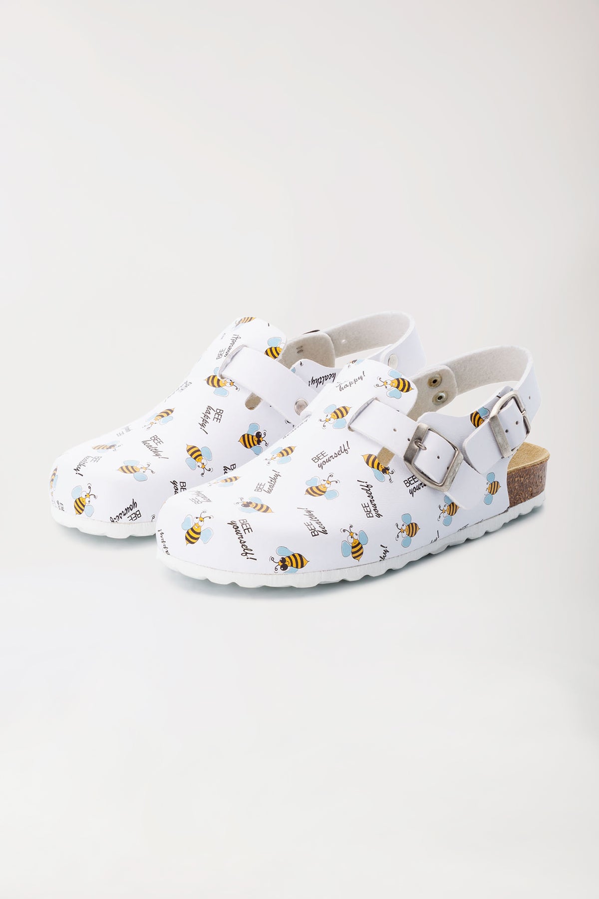 Unisex muil wit/geel/zwart