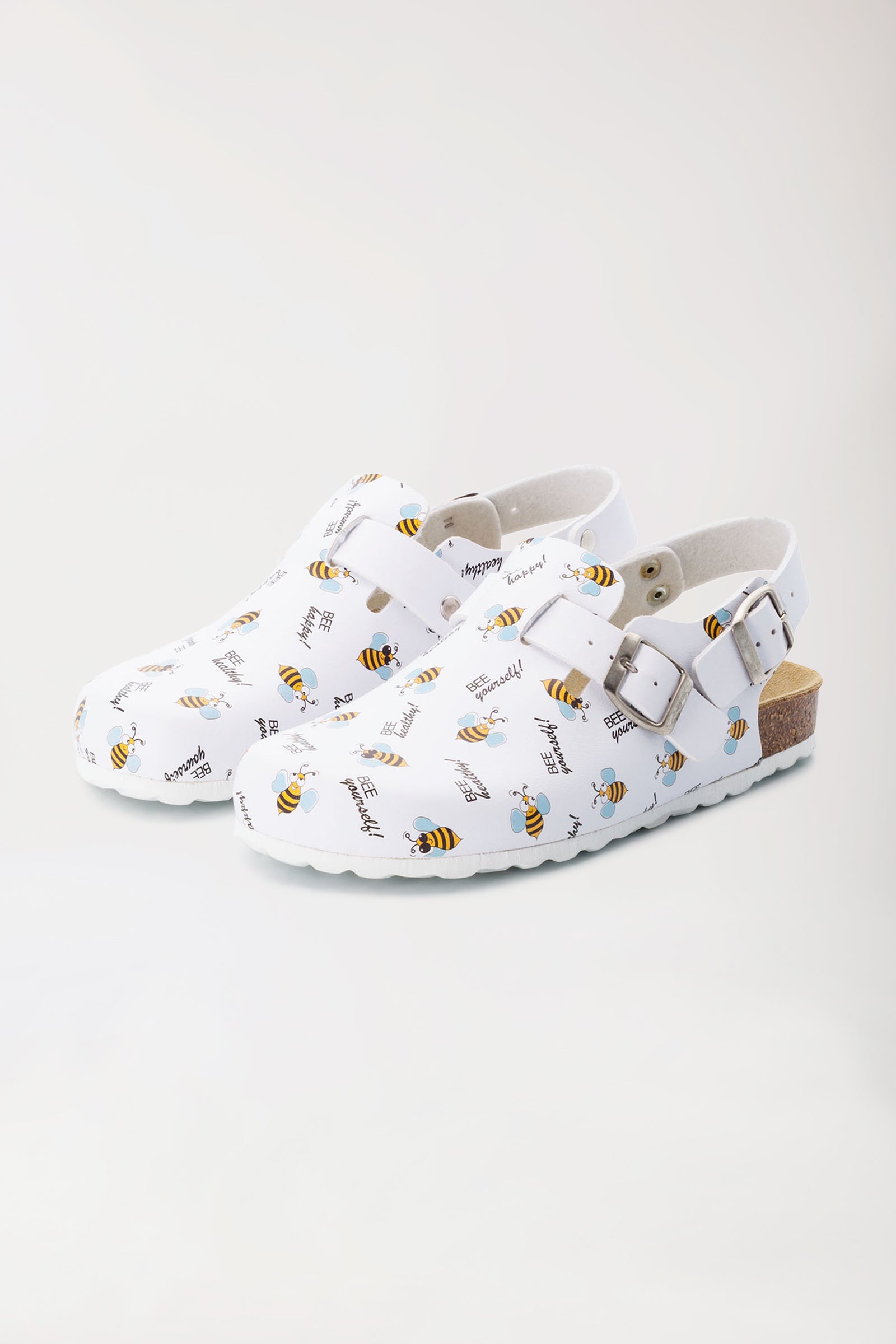 Unisex muil wit/geel/zwart