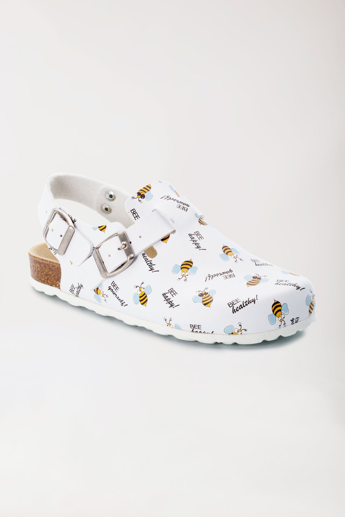 Unisex muil wit/geel/zwart