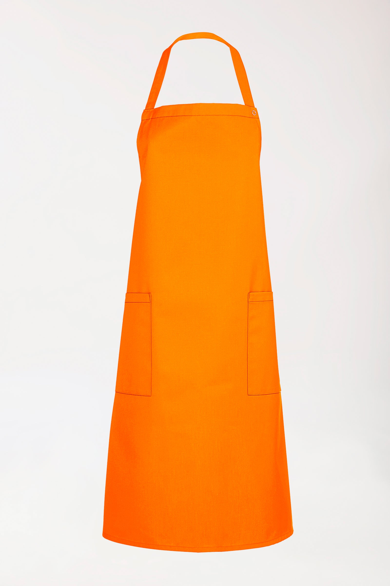 Gastro schort unisex - één maat oranje
