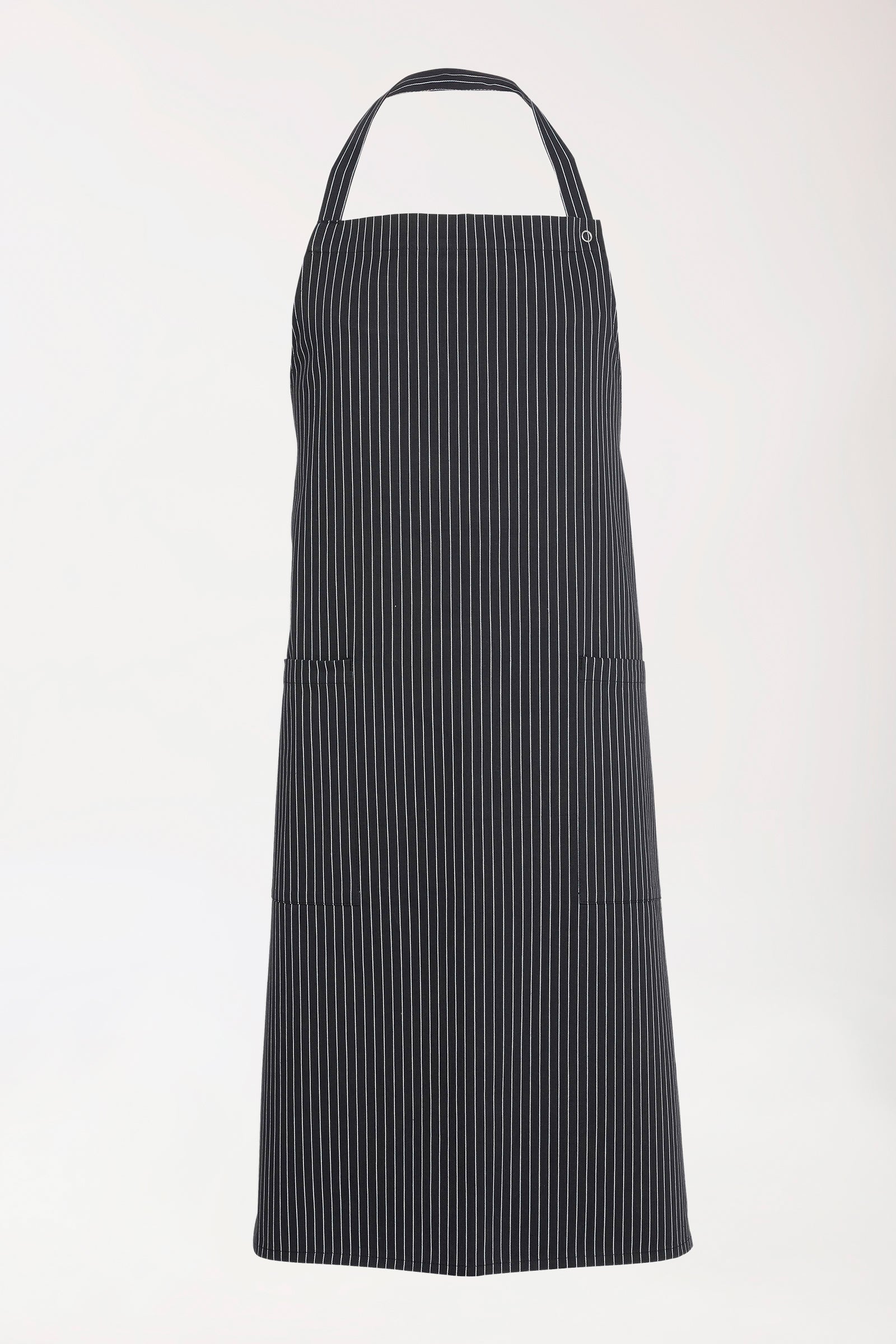 Gastro schort unisex - één maat zwart/wit