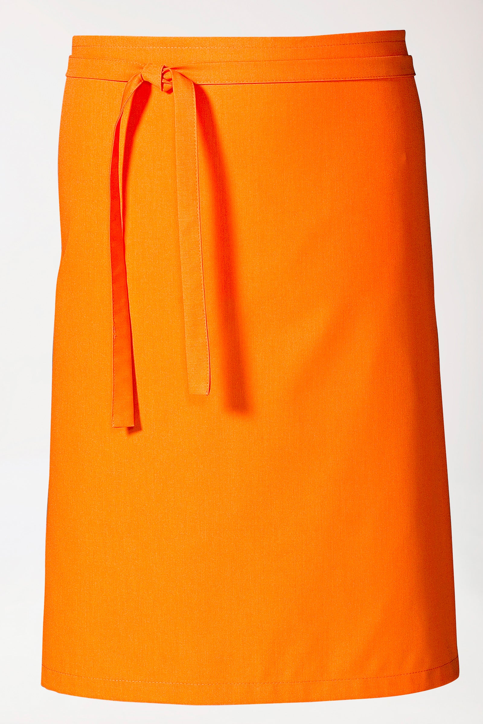 Gastro sloof unisex - één maat oranje, Voorzijde view