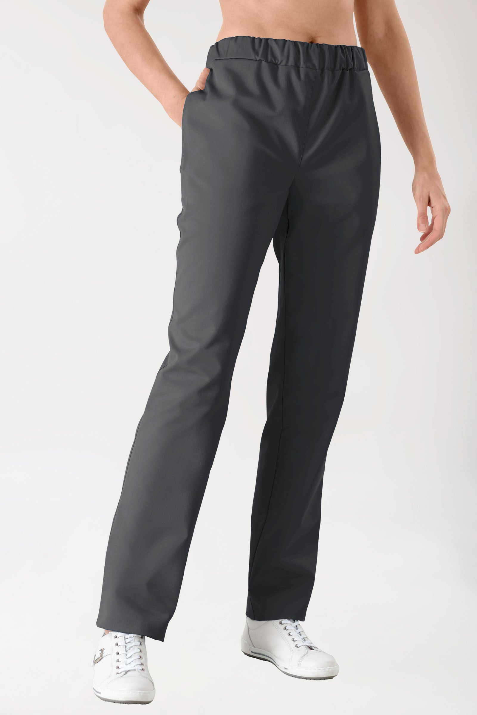 JUST STRONG broek uniseks - elastische boord antraciet