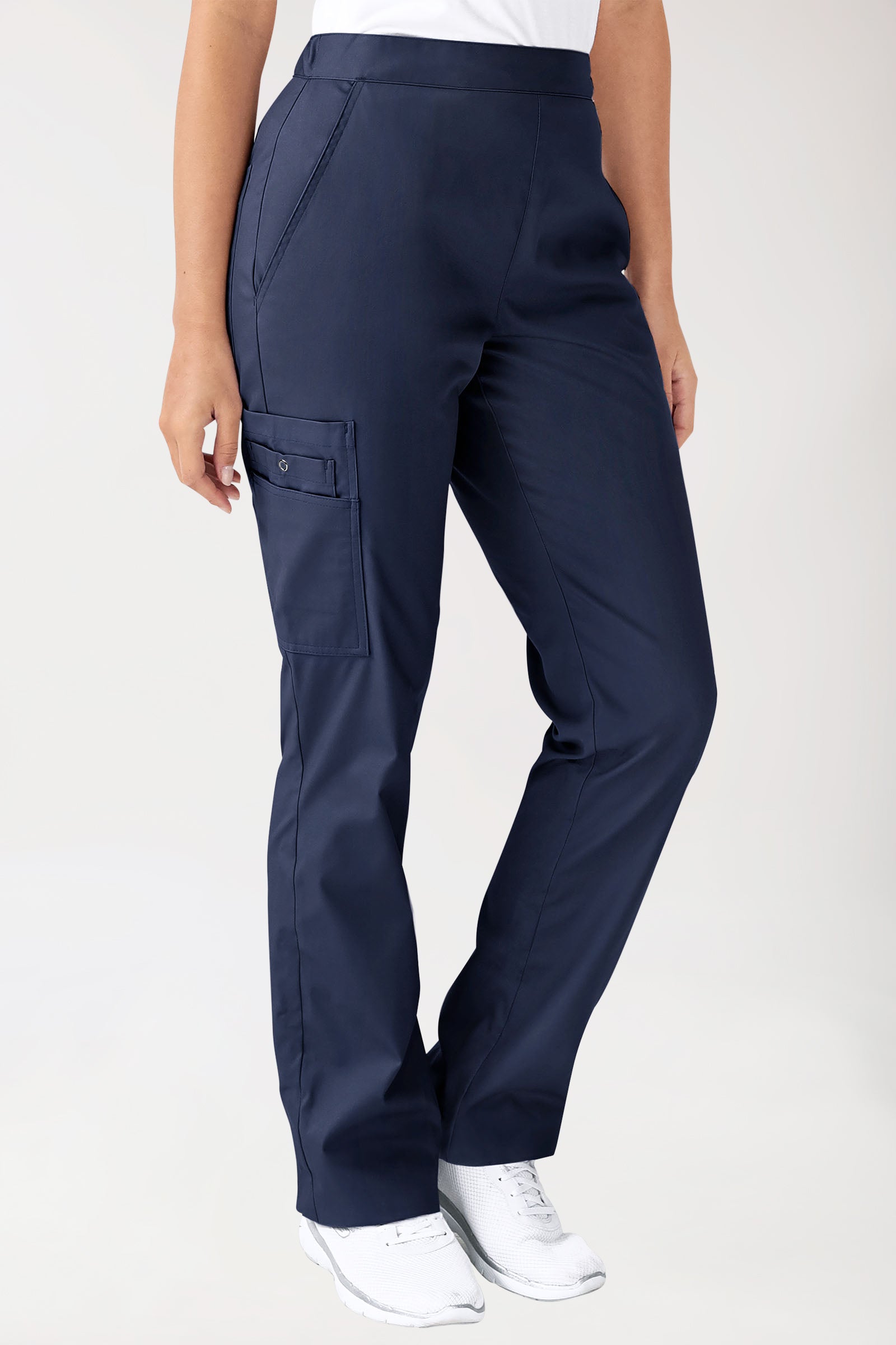CLINIC STRETCH broek uniseks - met beenzak navy