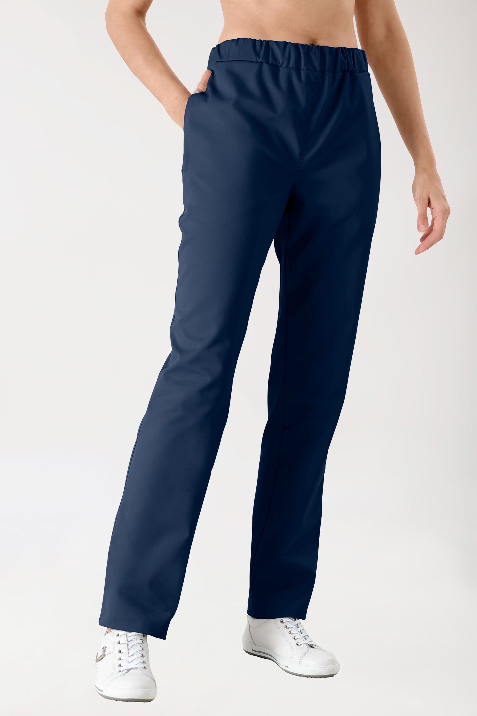 JUST STRONG broek uniseks - elastische boord navy