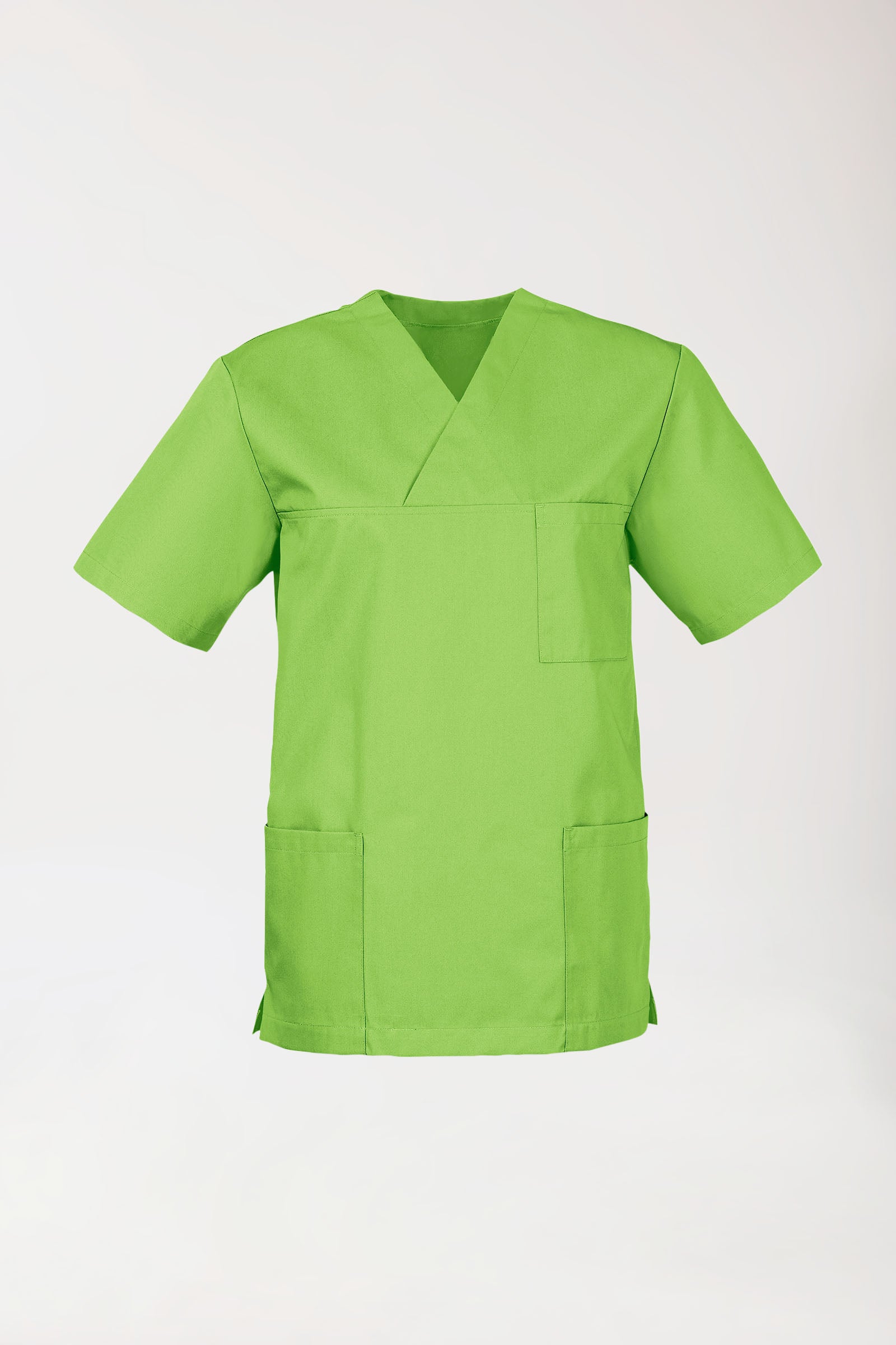 JUST STRONG oversteektuniek uniseks - V-hals kiwi