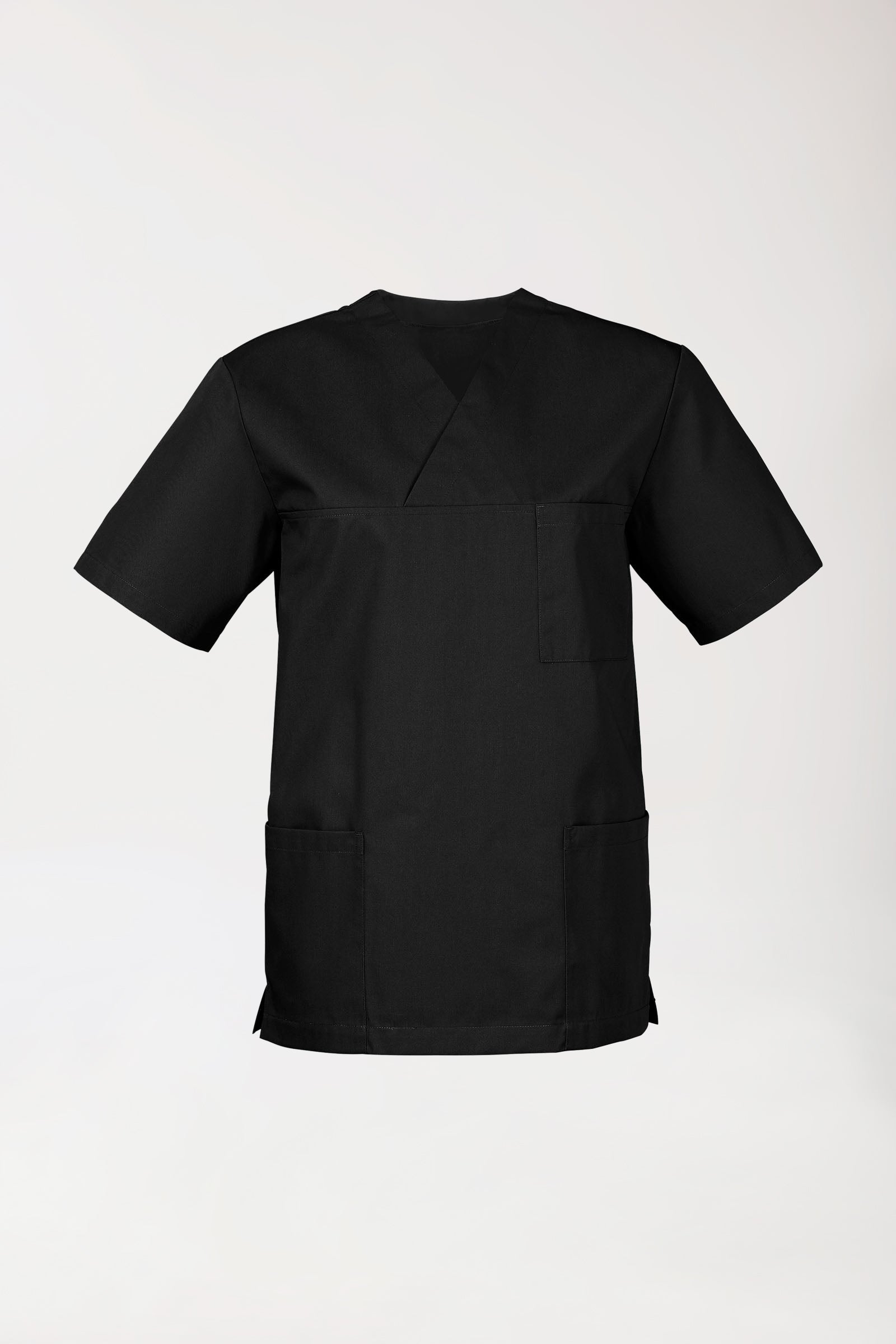 JUST STRONG oversteektuniek uniseks - V-hals zwart