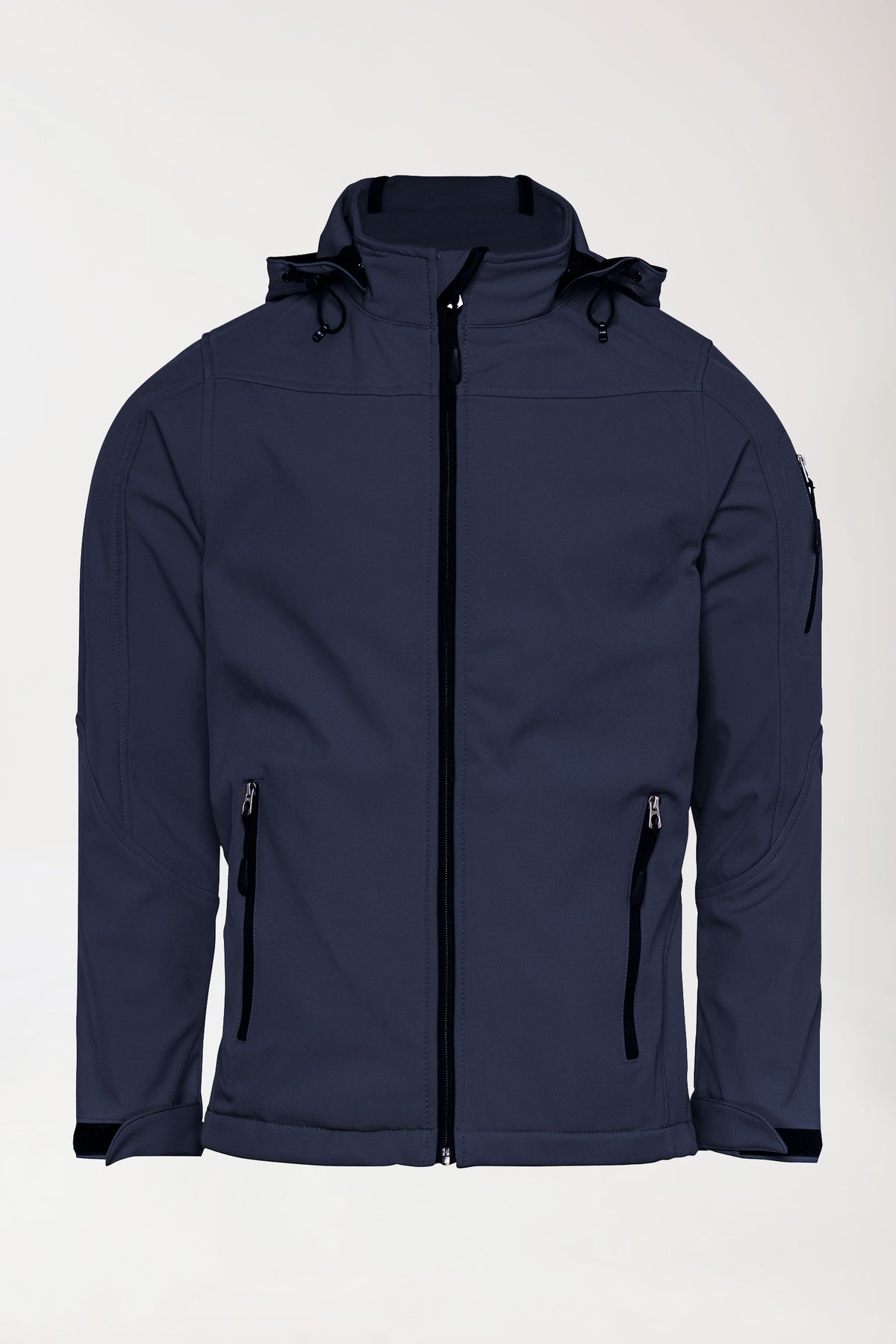 Softshell jassen unisex - met capuchon navy