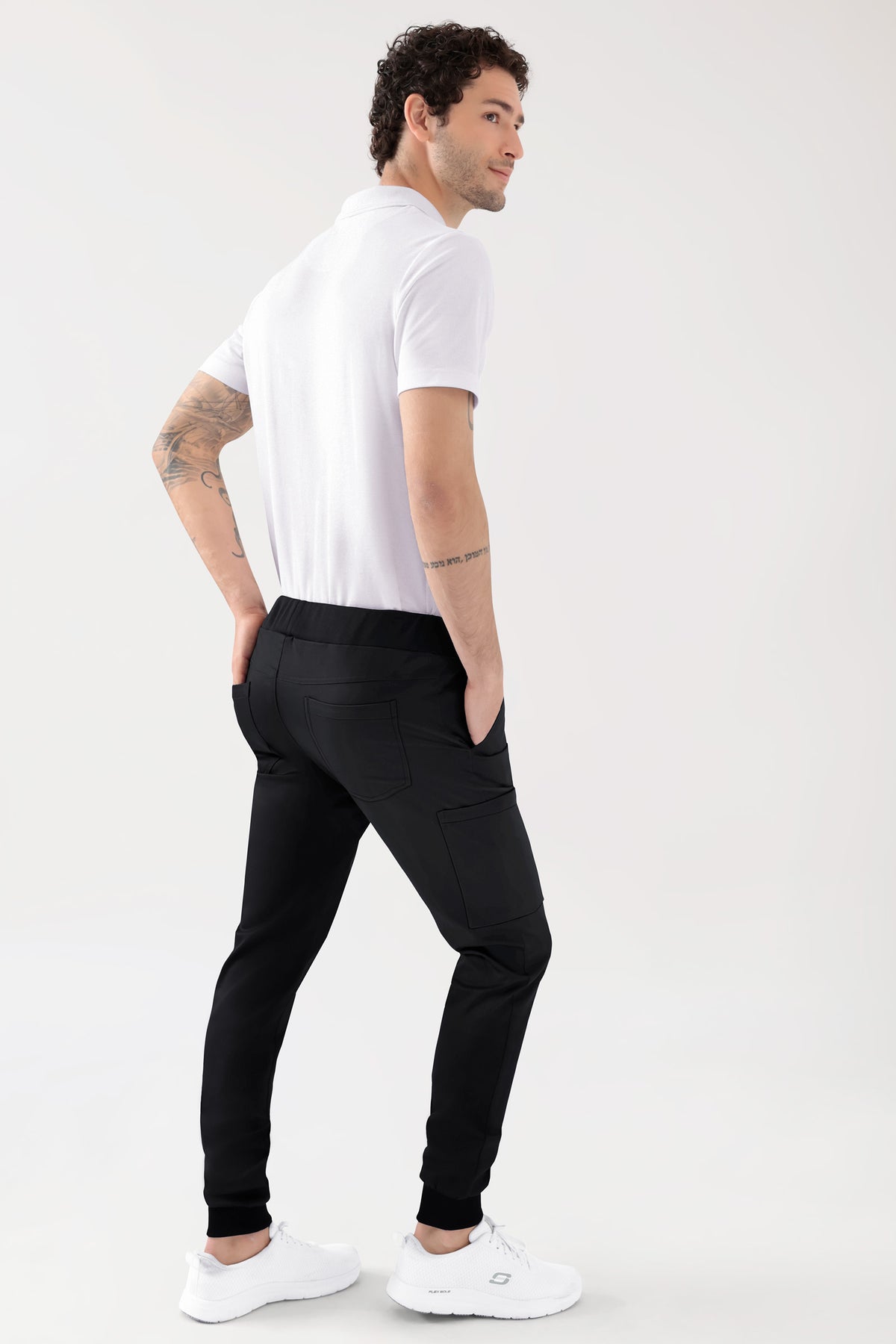 COMFY FLEX broek heren - jogpants zwart