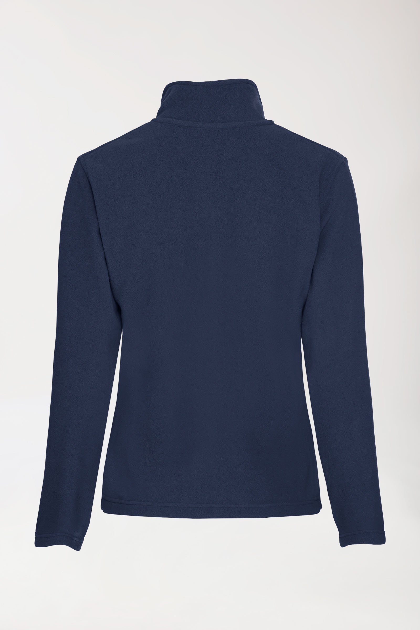 Fleecejas dames - opstaande kraag nacht blauw