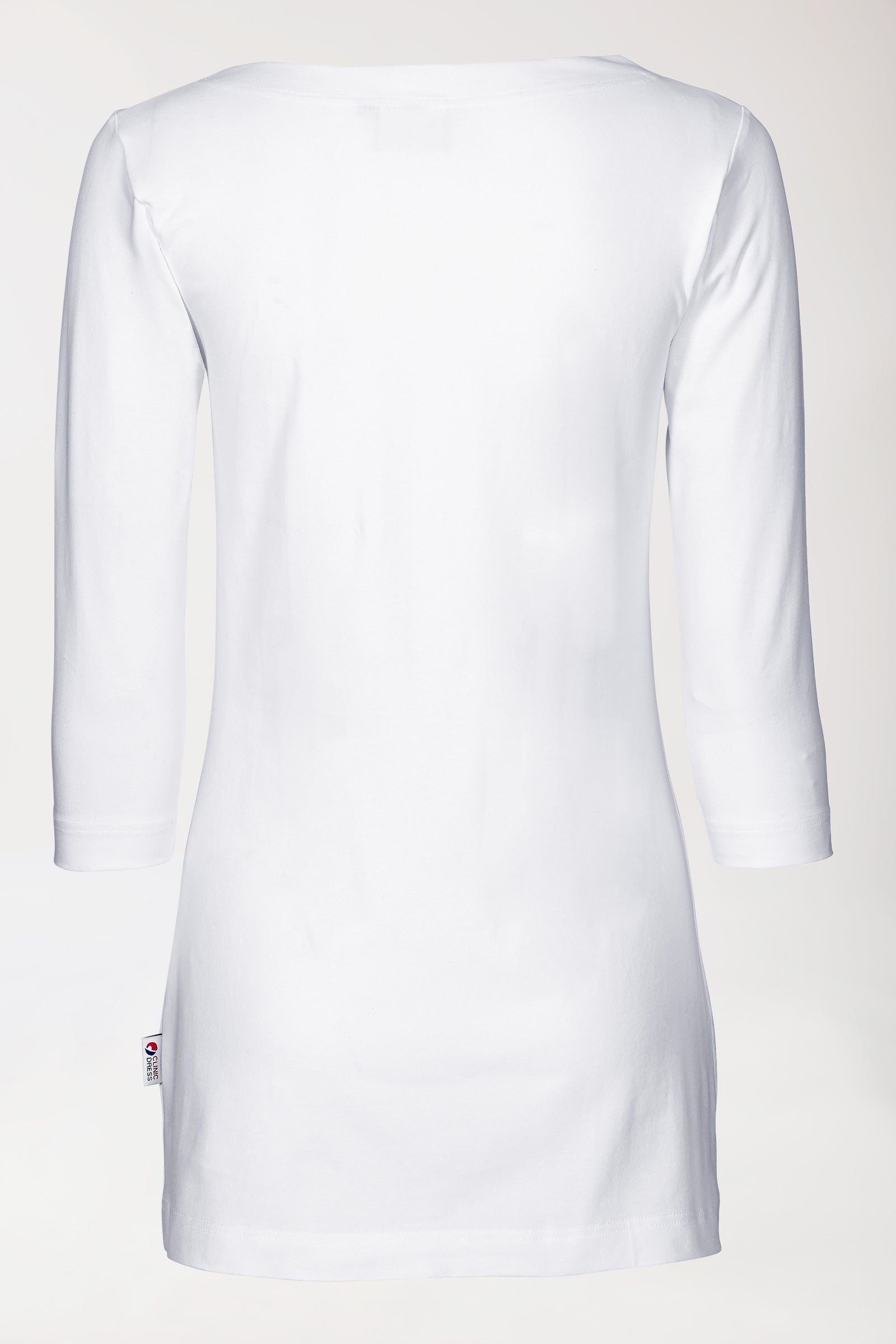 Long-shirt dames - 3/4 mouw wit