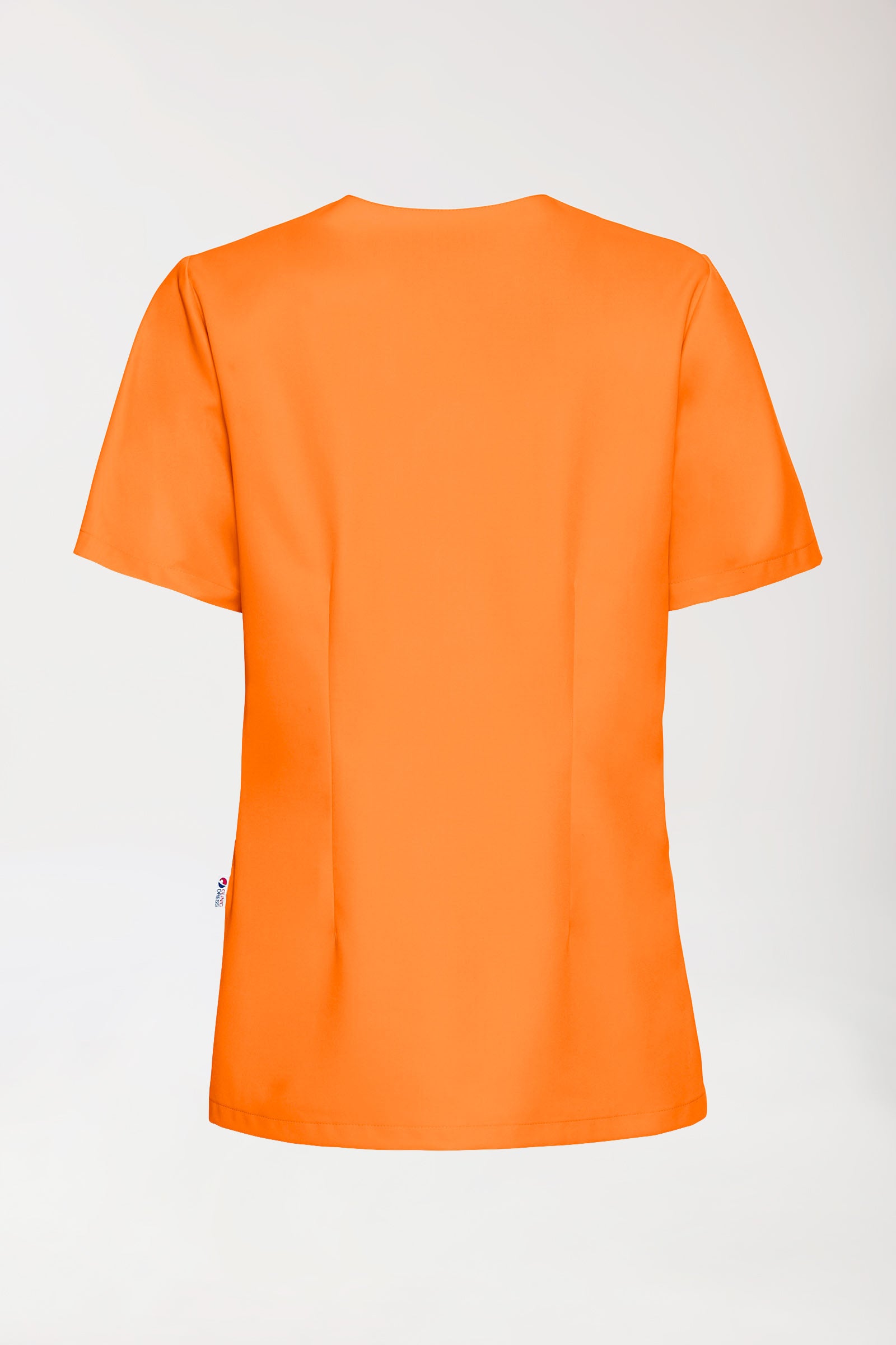 GREEN oversteektuniek dames - V-hals briljant oranje