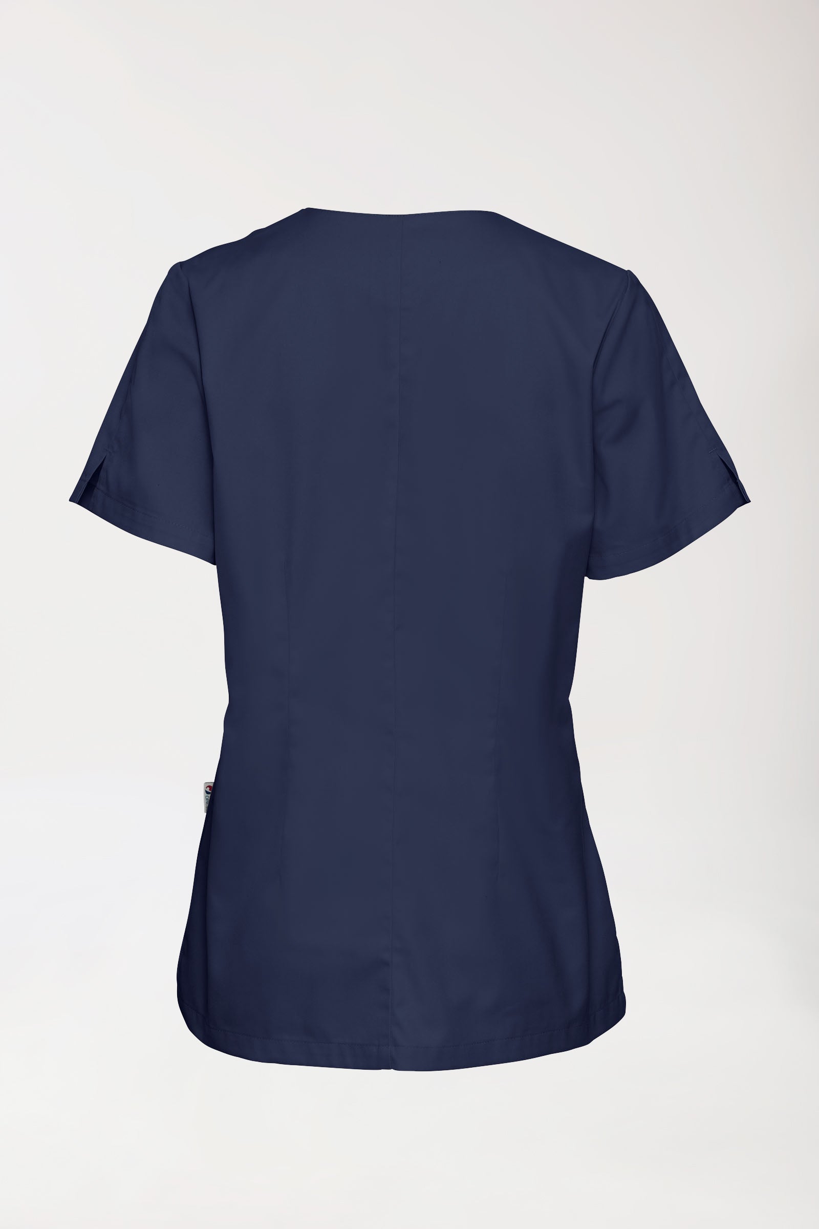 CORE oversteektuniek dames curved fit - met drukknopen navy