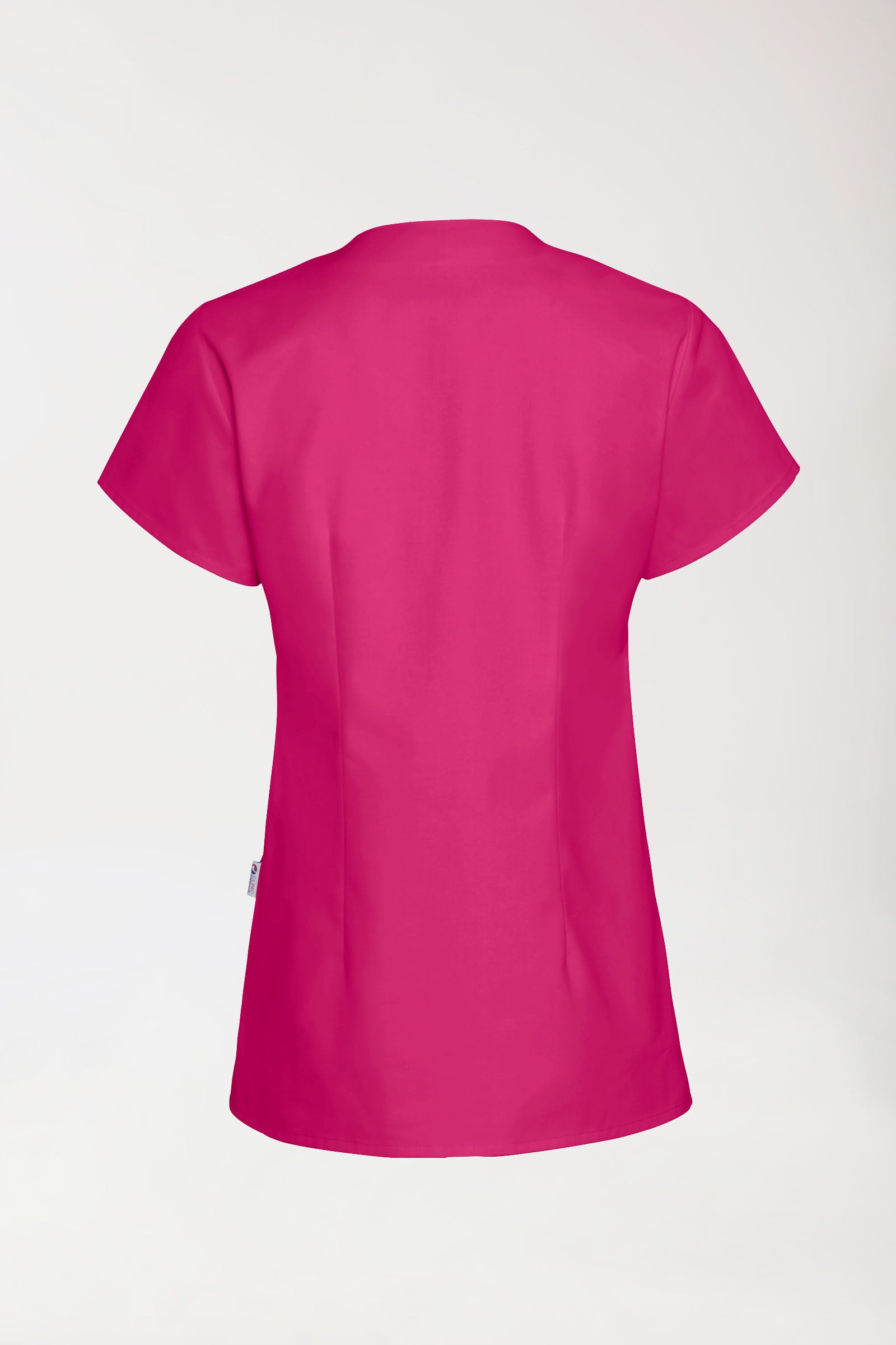 JUST STRONG oversteektuniek dames - hoekige hals pink