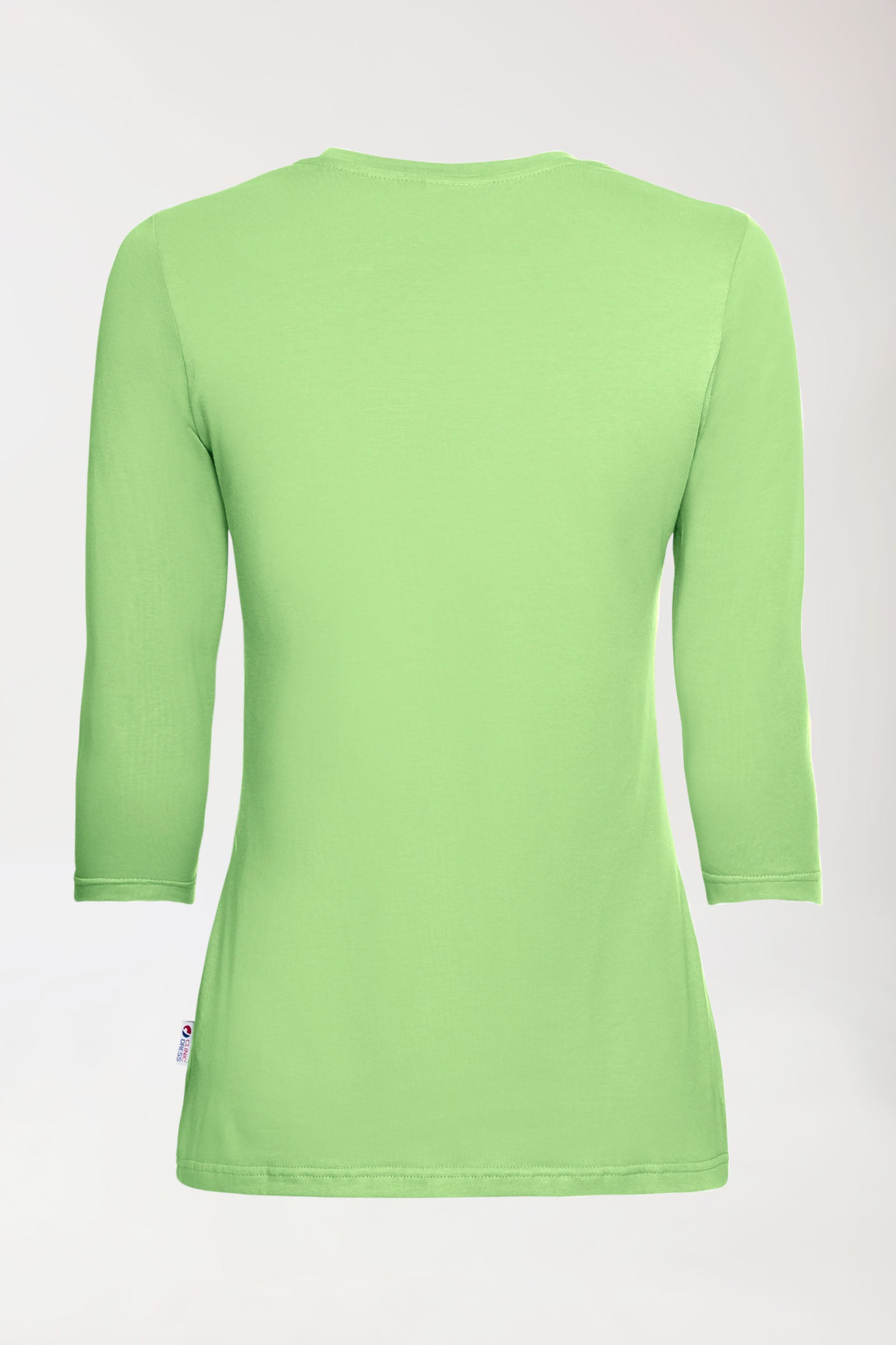 CORE shirt dames - 3/4 arm appelgroen, Achterzijde view 