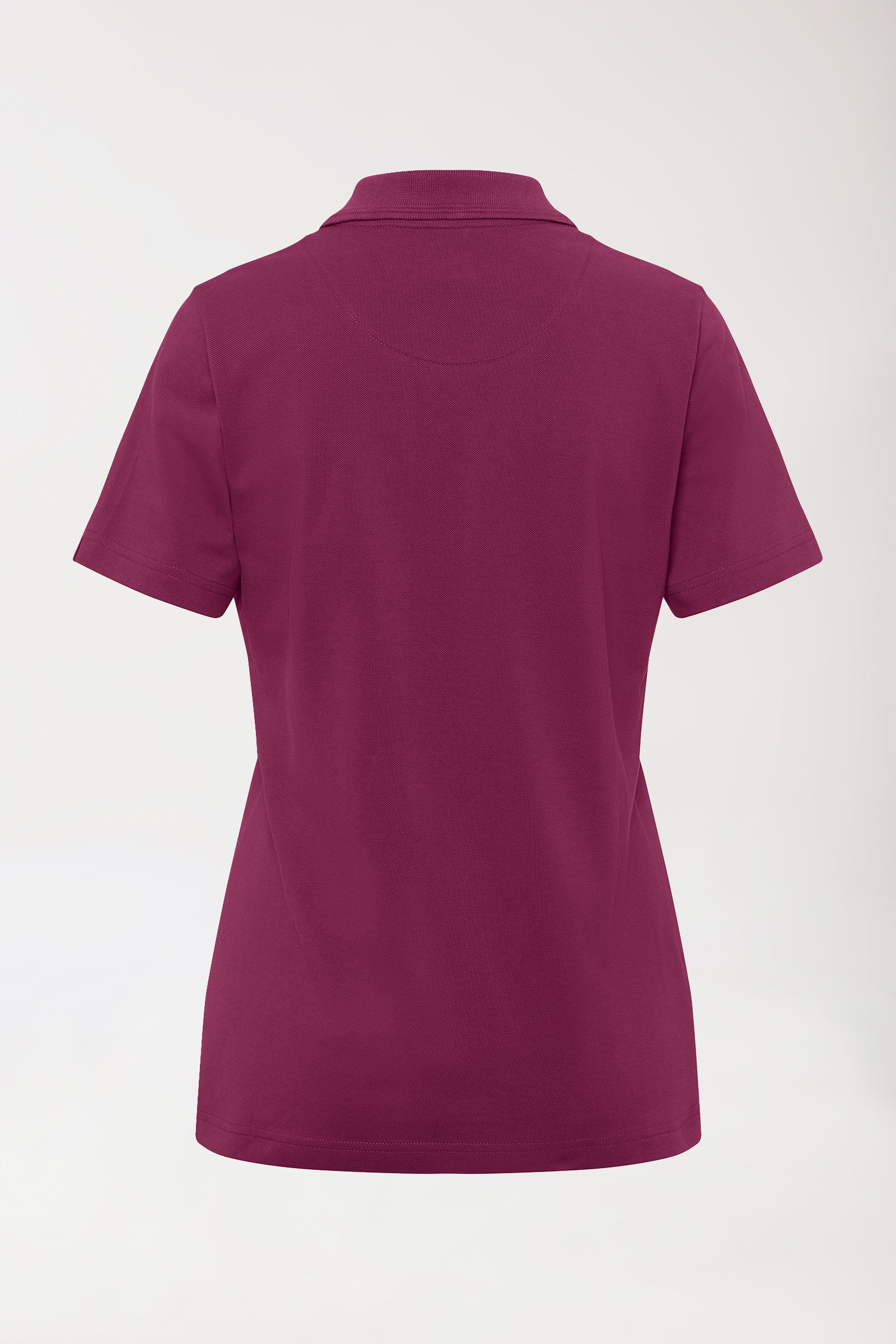 COMFY FLEX stretch shirt dames - polokraag berry