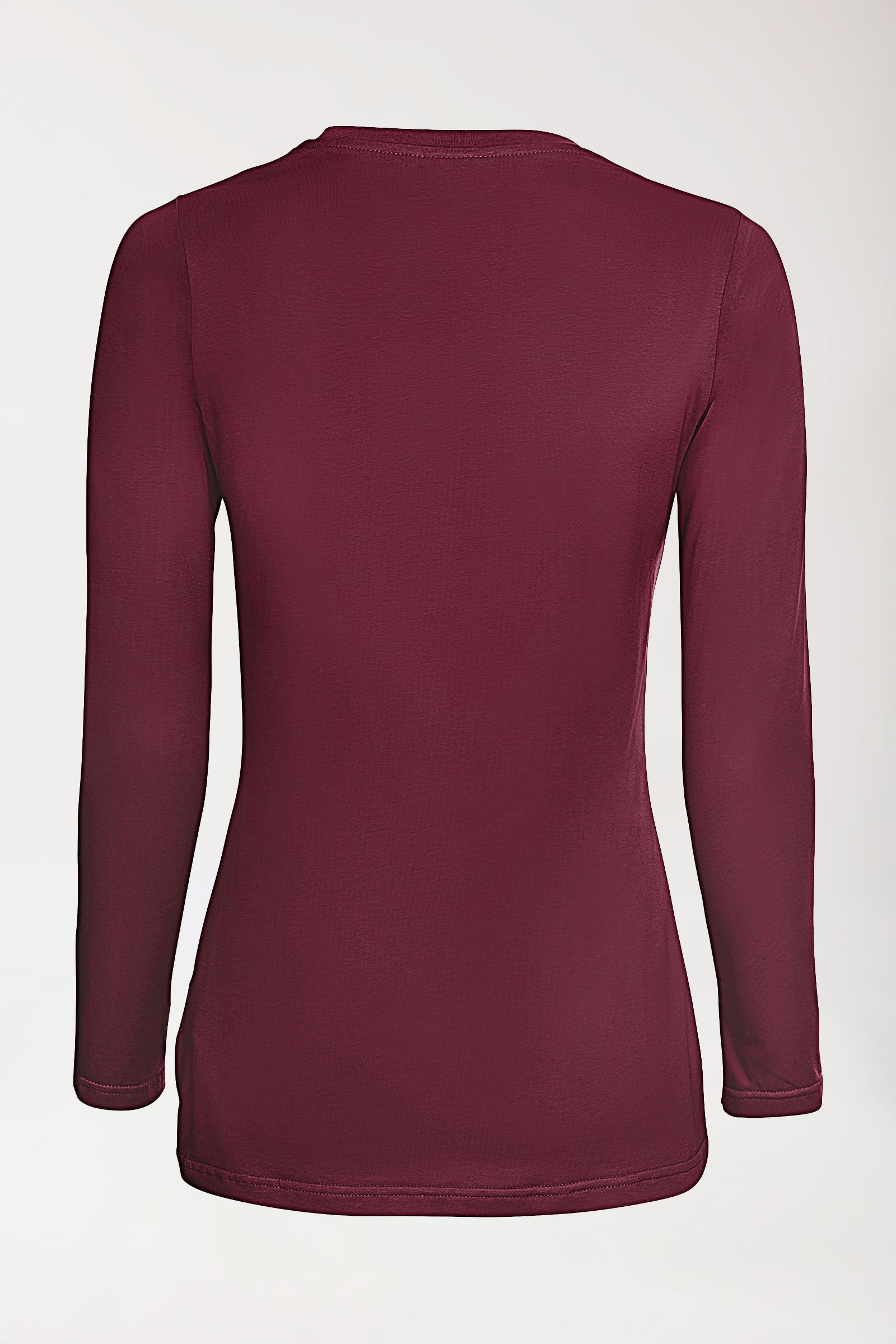 CORE shirt dames - 1/1 arm bordeaux, Achterzijde view 