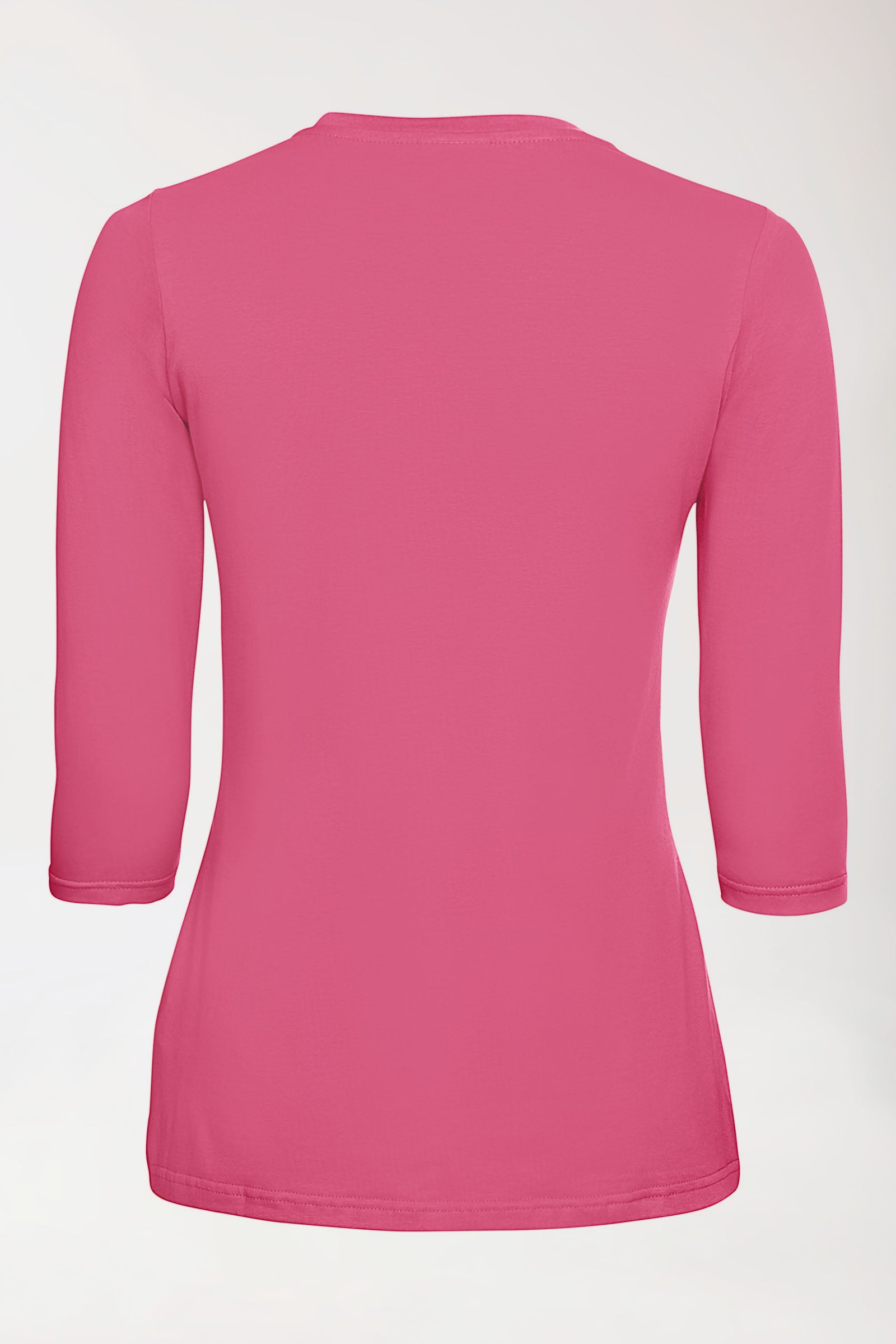 CORE shirt dames - 3/4 arm oud rose, Achterzijde view 
