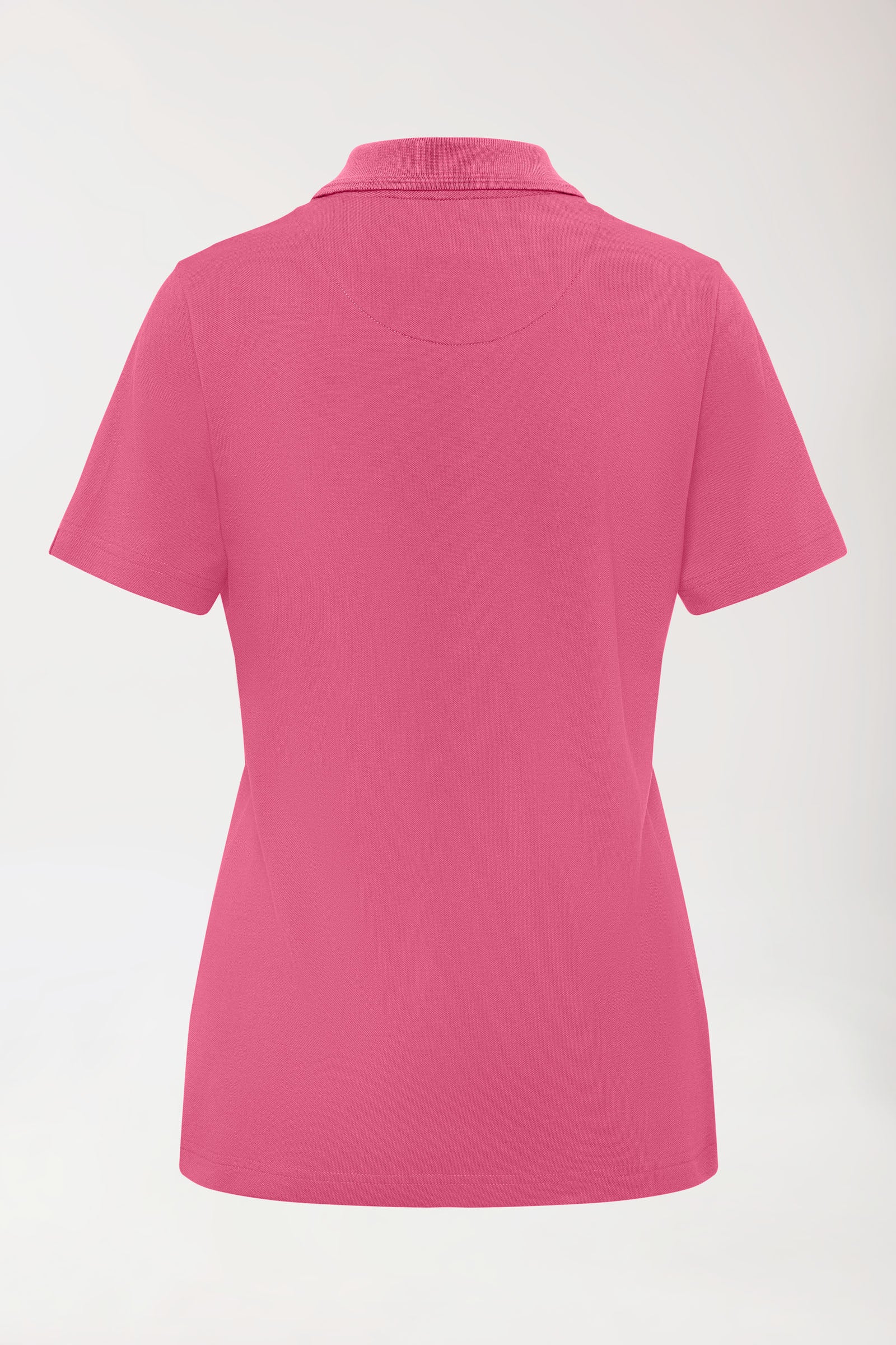 COMFY FLEX stretch shirt dames - polokraag oud rose, Achterzijde view 
