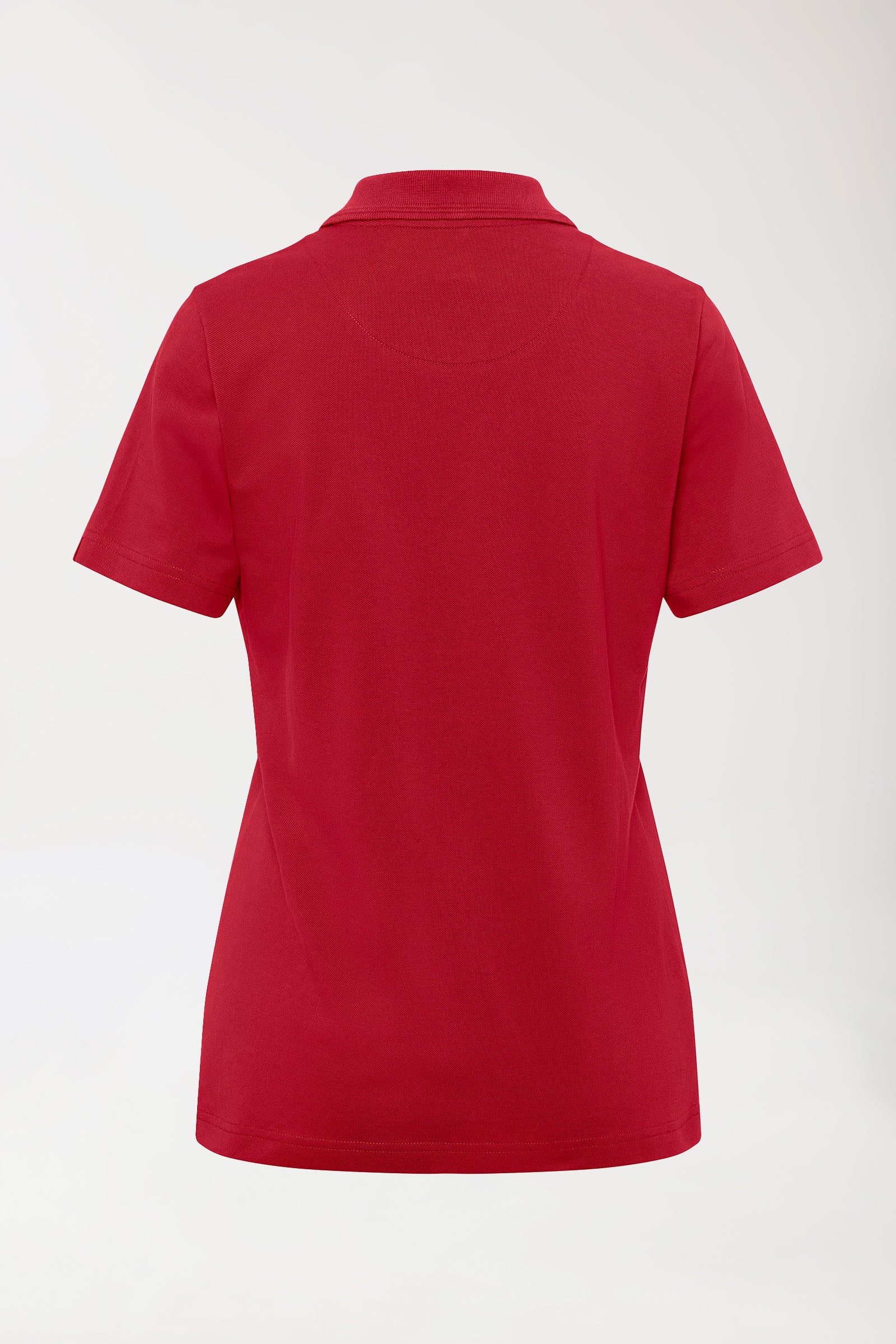 COMFY FLEX stretch shirt dames - polokraag rood
