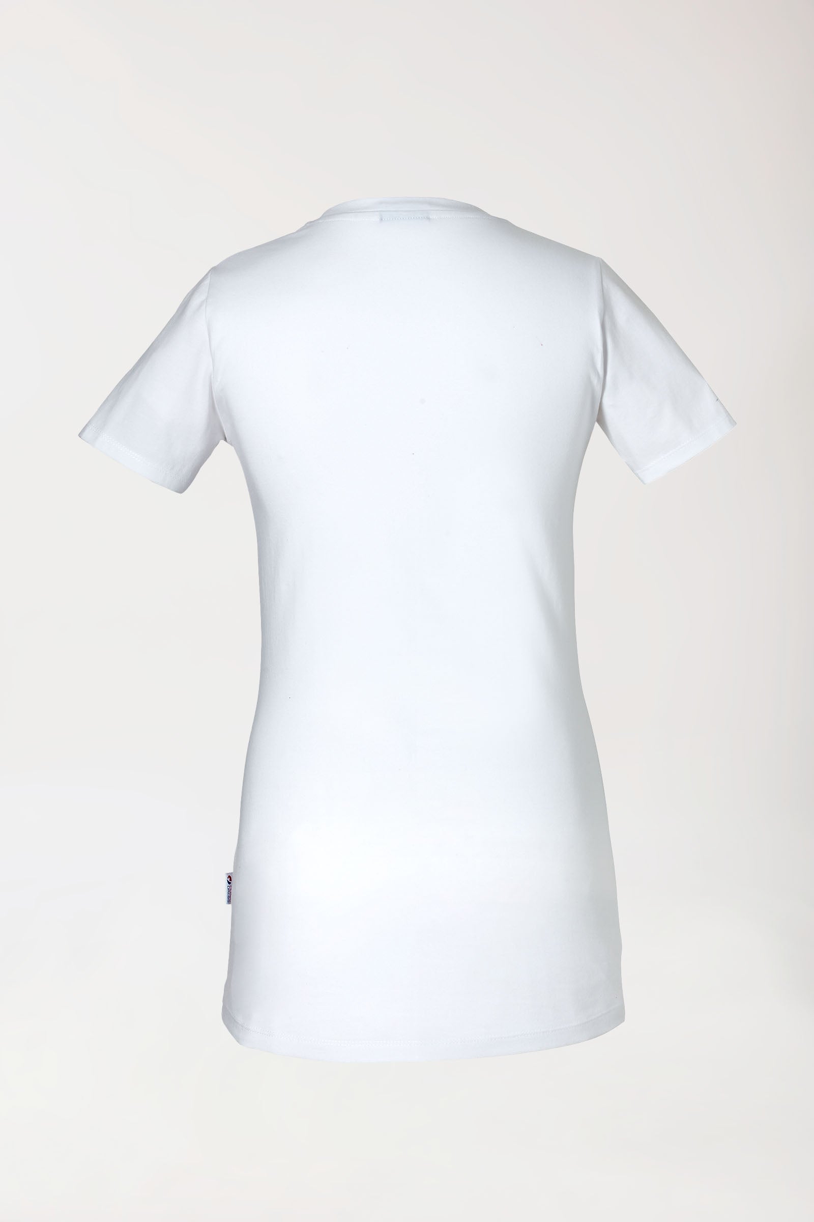 CORE shirt dames - ronde hals wit, Achterzijde view 