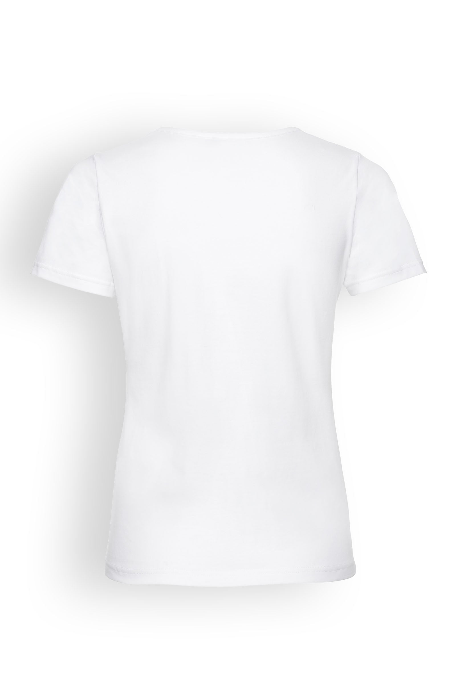 Katoenen shirts dames 2-pack - 1/2 mouw wit