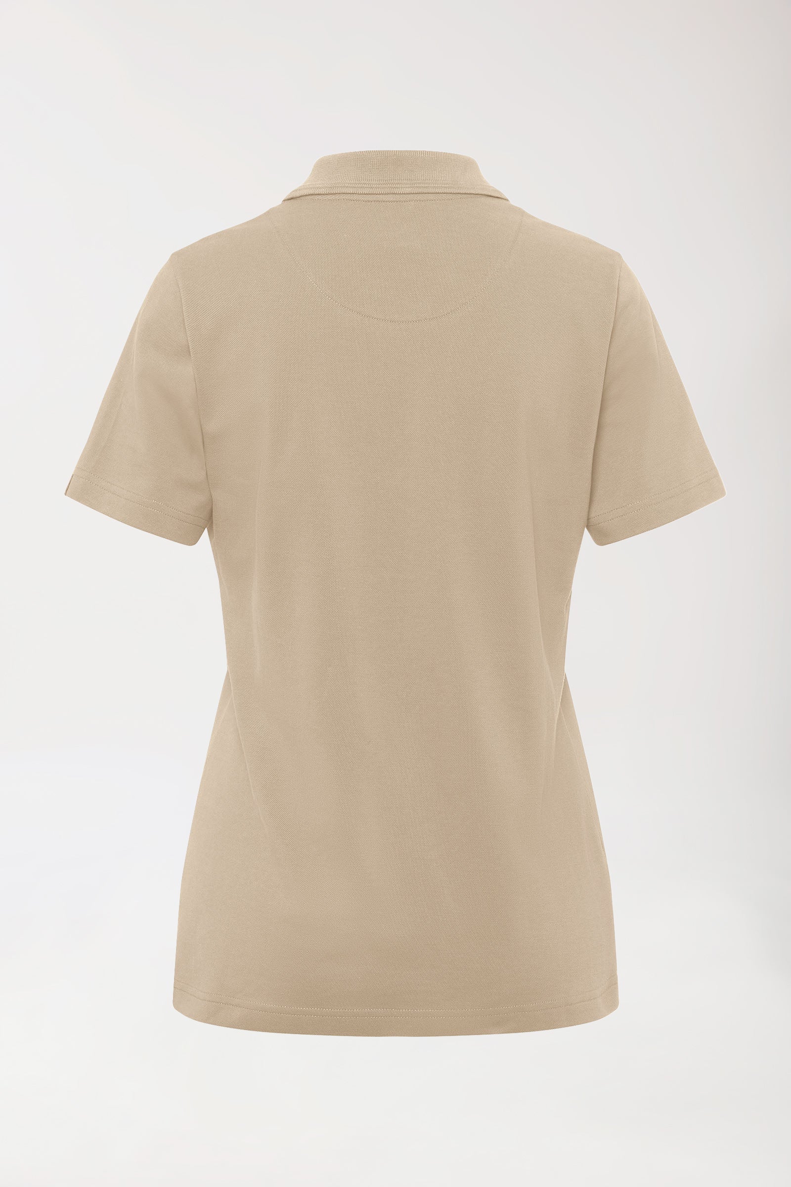 COMFY FLEX stretch shirt dames - polokraag zand