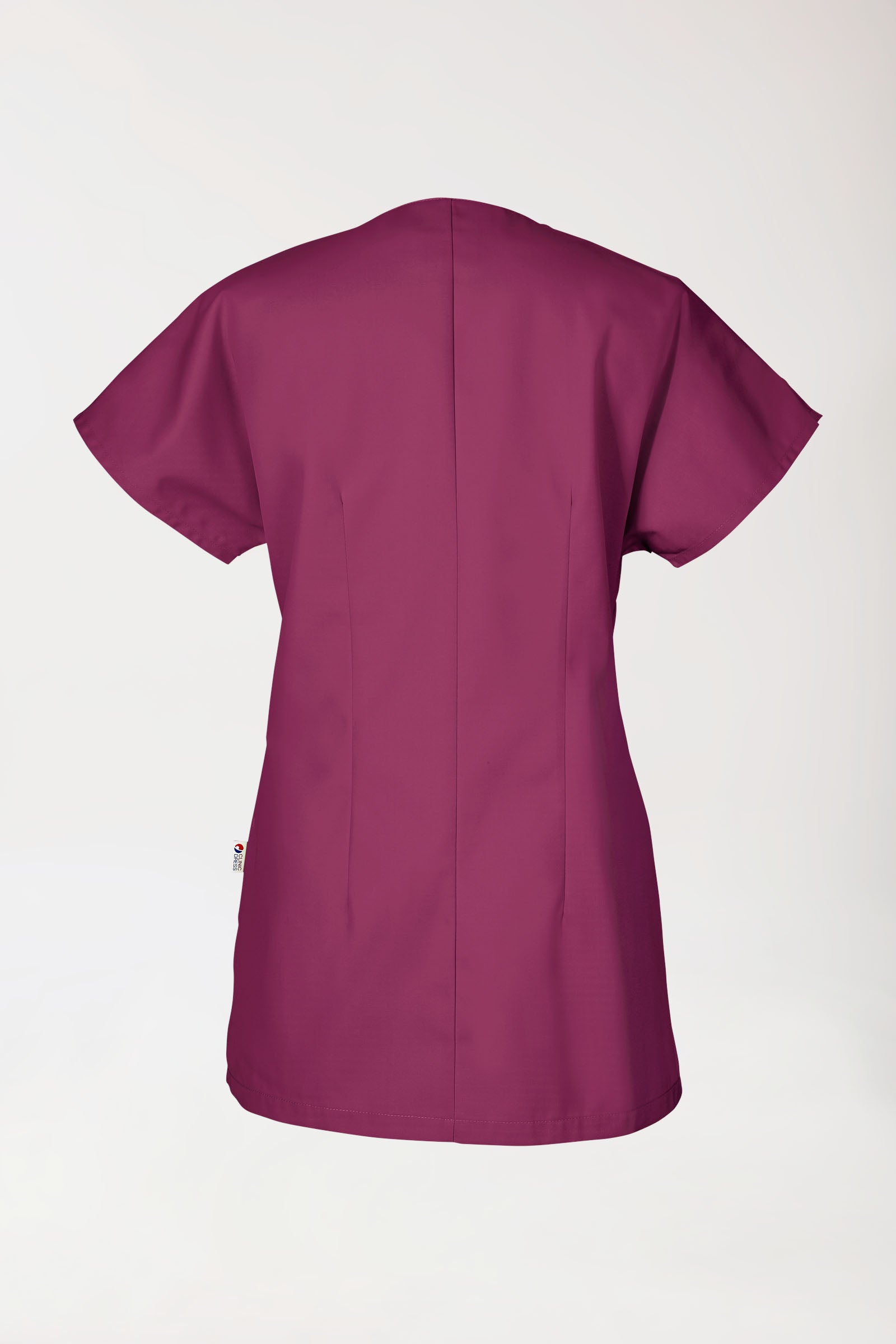 JUST STRONG tuniek dames - doorknoopsluiting berry
