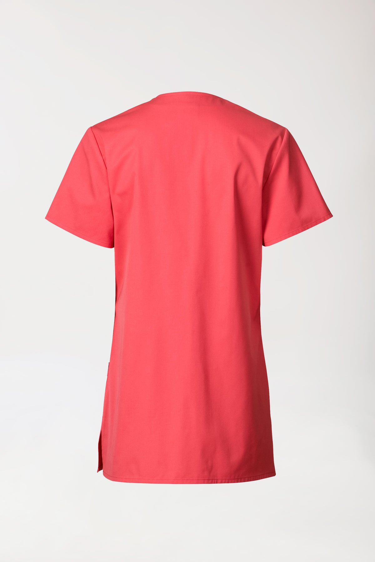 Beauty tuniek dames - met knoopsluiting lipstick, Achterzijde view 