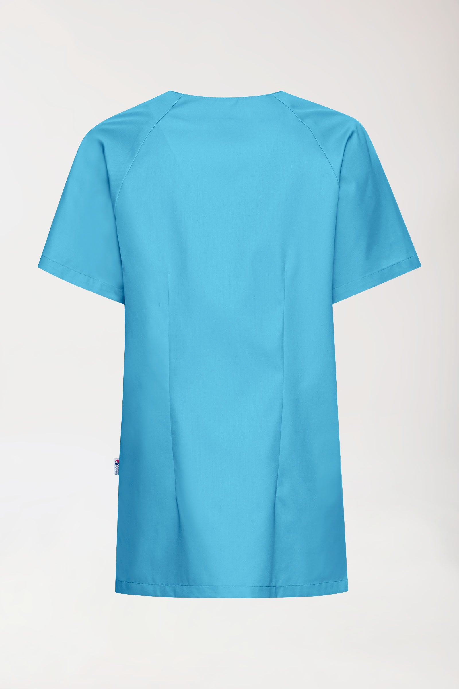 CORE tuniek dames - doorknoopsluiting turquoise