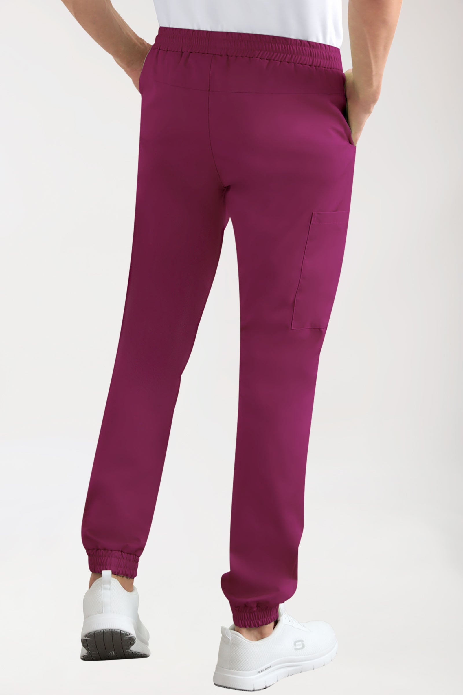 CORE cargo broek heren- joggingbroek style berry