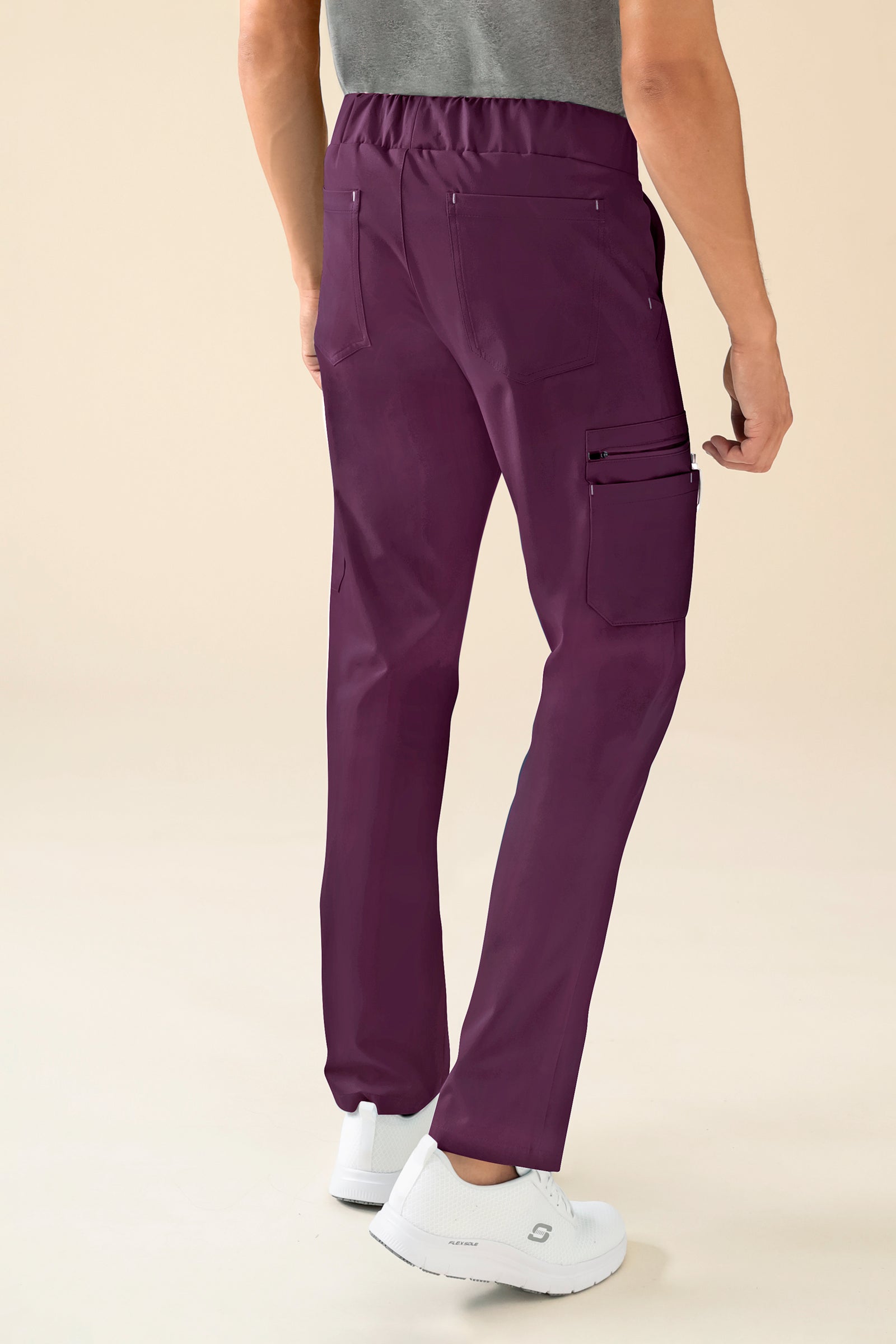 KAERE broek heren - met beenzak pruimen