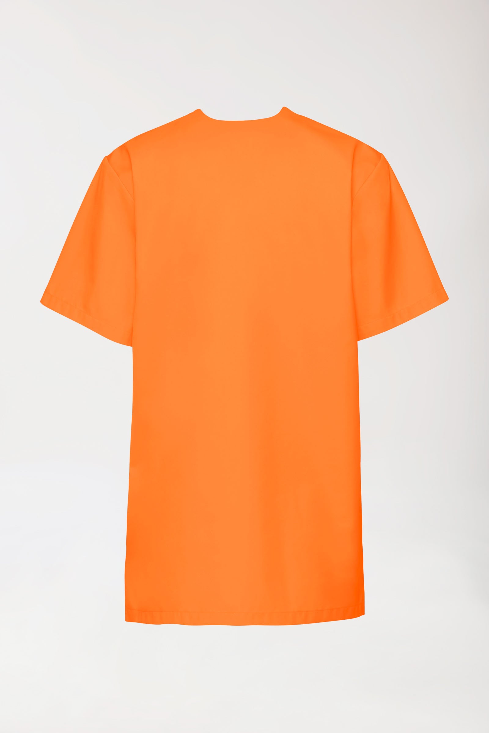 GREEN oversteektuniek heren - V-hals briljant oranje