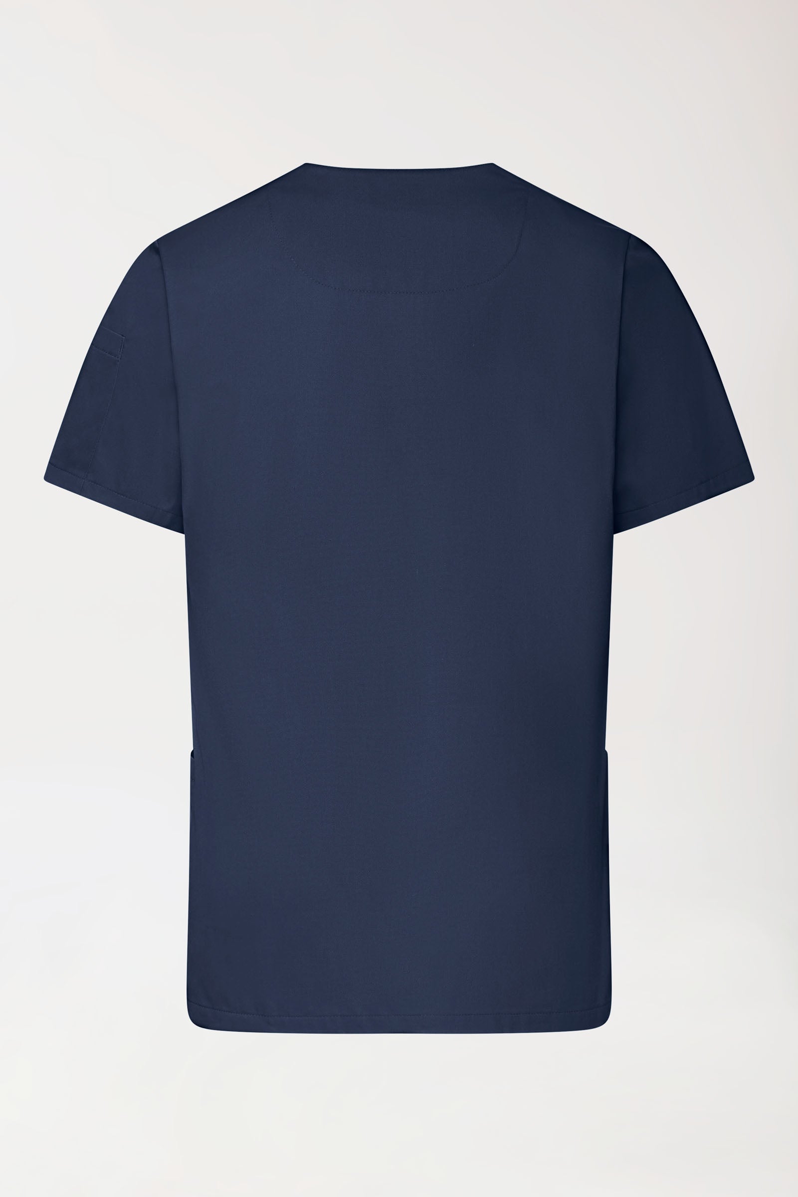 GREEN Stretch oversteektuniek heren - V-hals navy