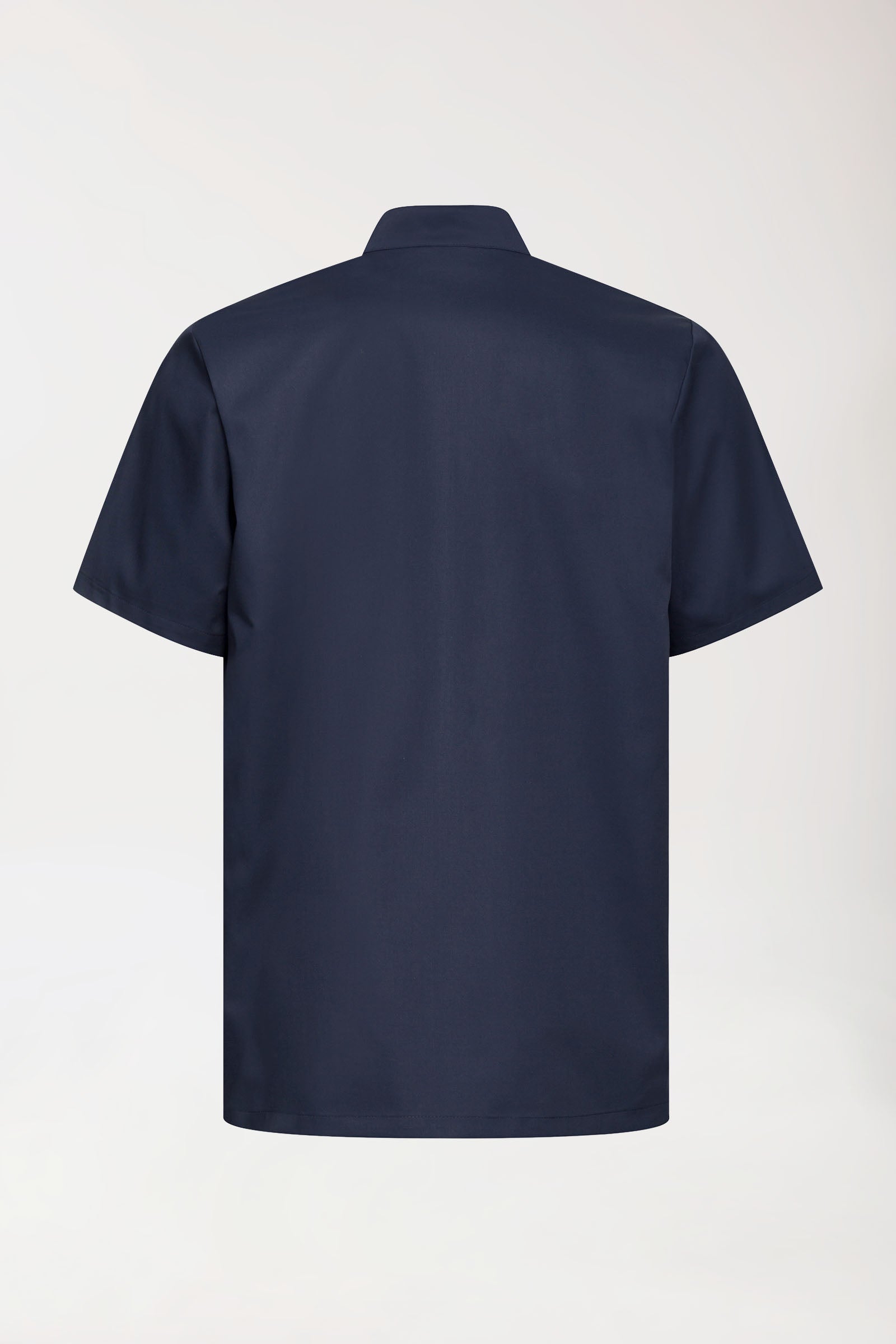 CLINIC STRETCH tuniek heren - doorknoopsluiting navy