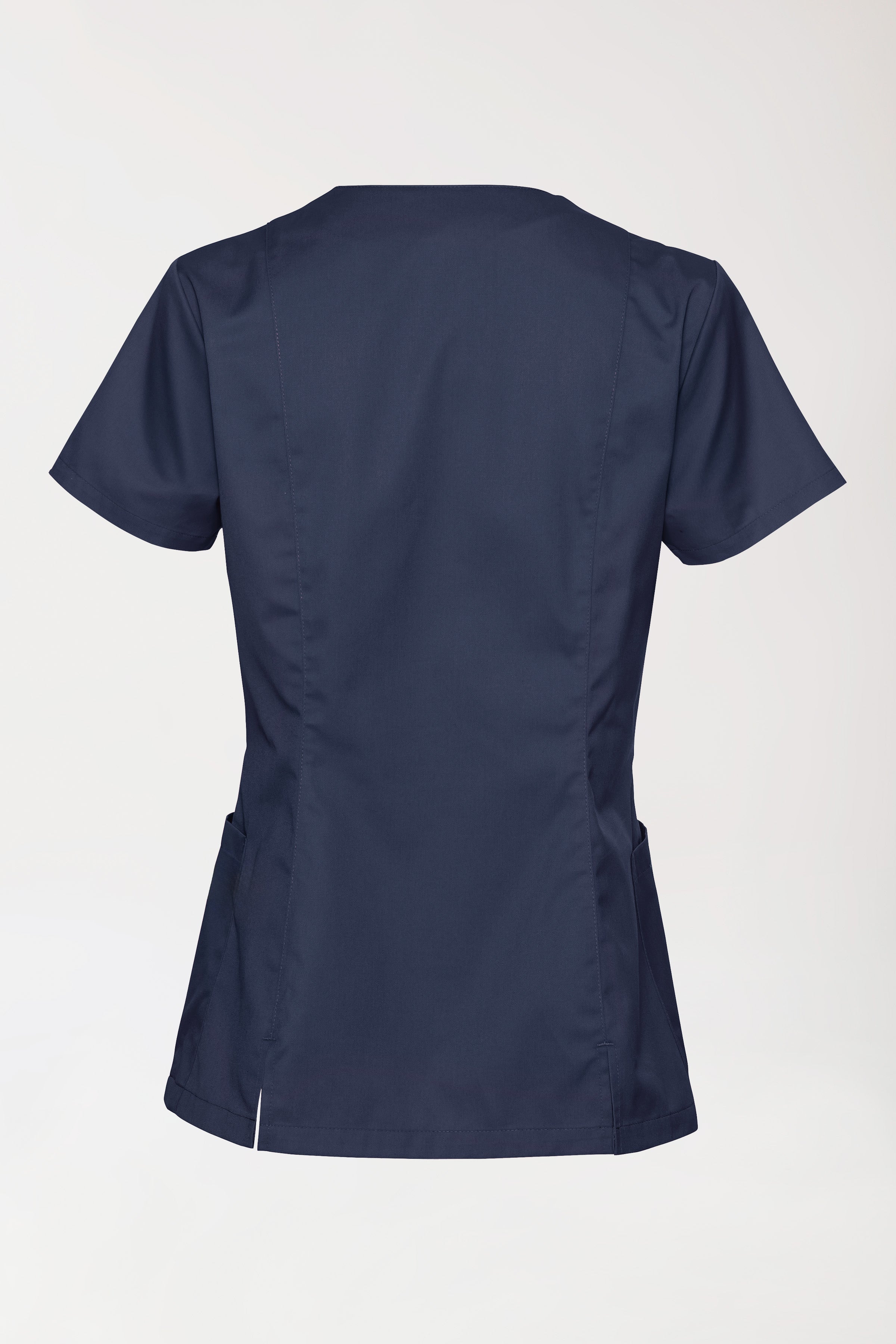 oversteektuniek dames - stretch navy, Achterzijde view 