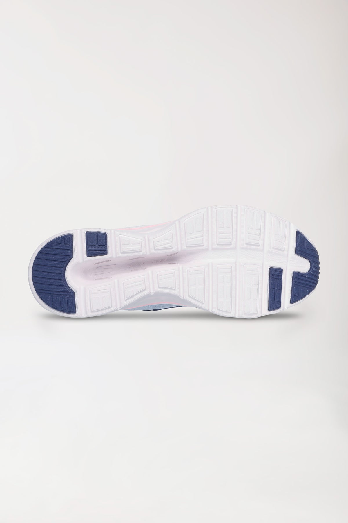 Dames sneaker lichtblauw, Achterzijde view 