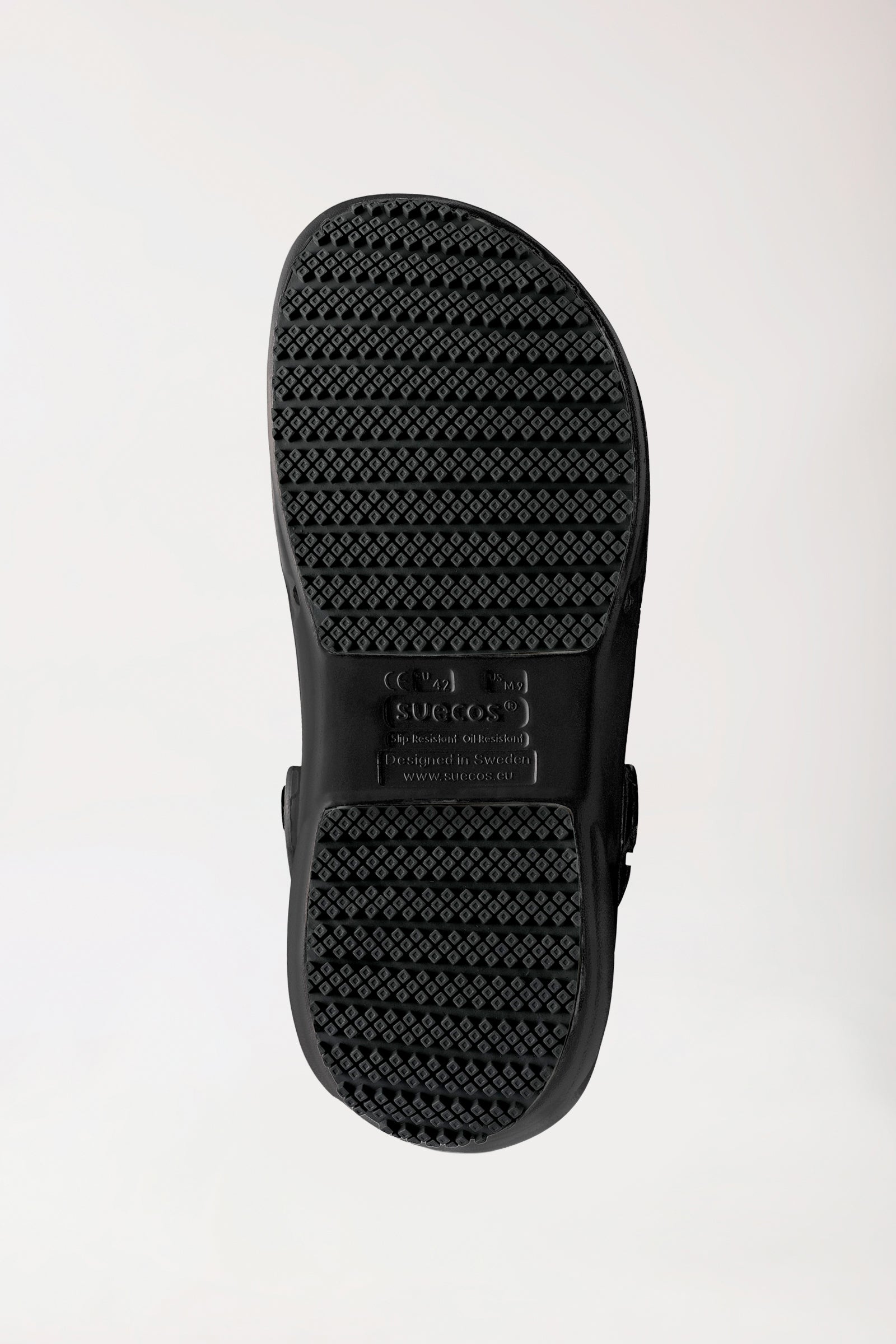Beroepsklomp Wit suecos Unisex zwart, Achterzijde view 