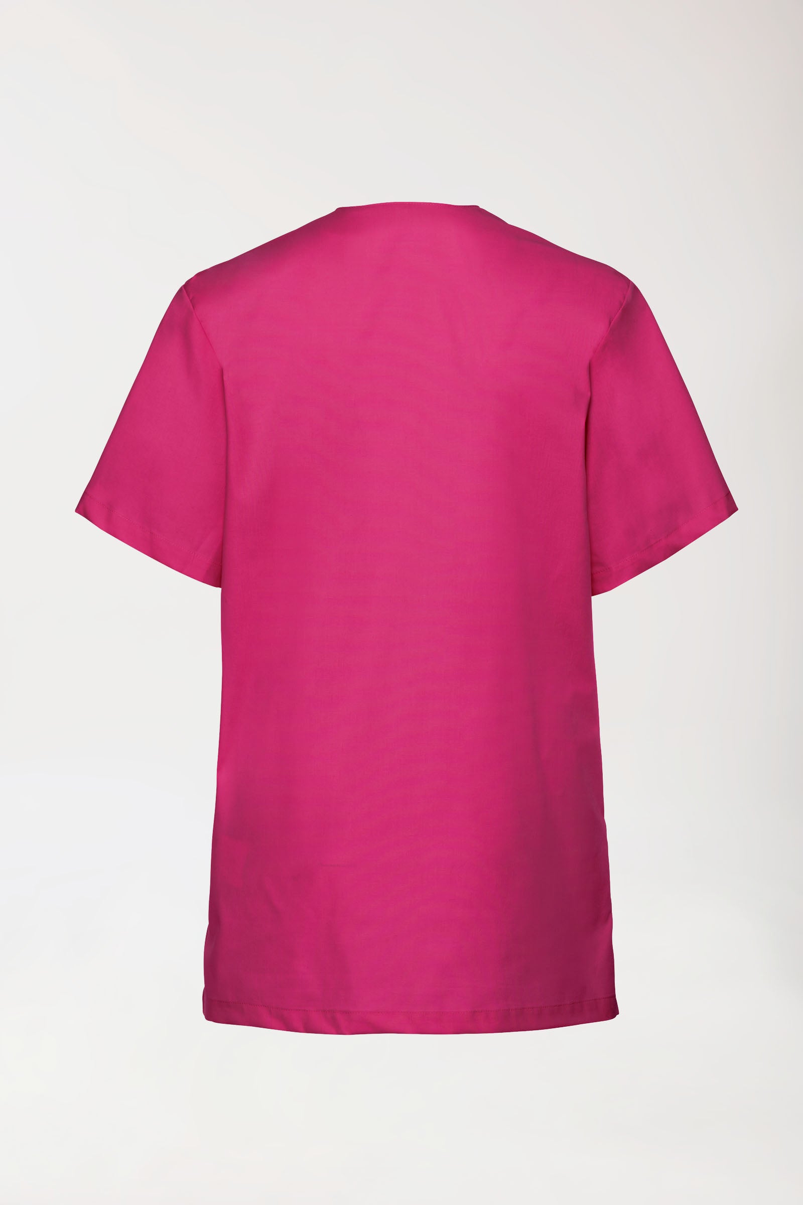 Stretch oversteektuniek unisex - V-hals pink
