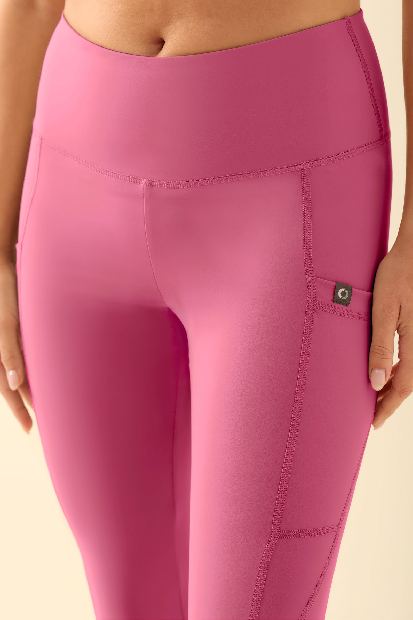 KAERE Leggings dames - super elastisch oud rose