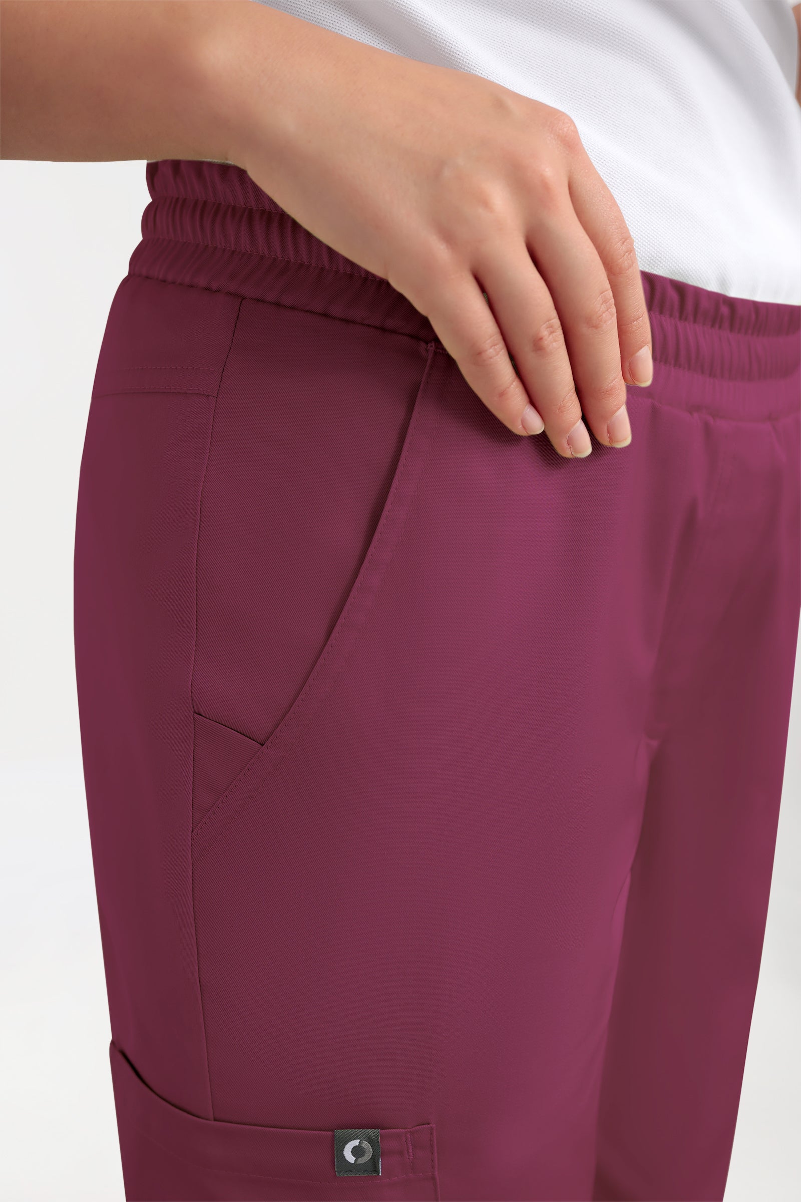 CORE cargo broek dames - joggingbroek style berry